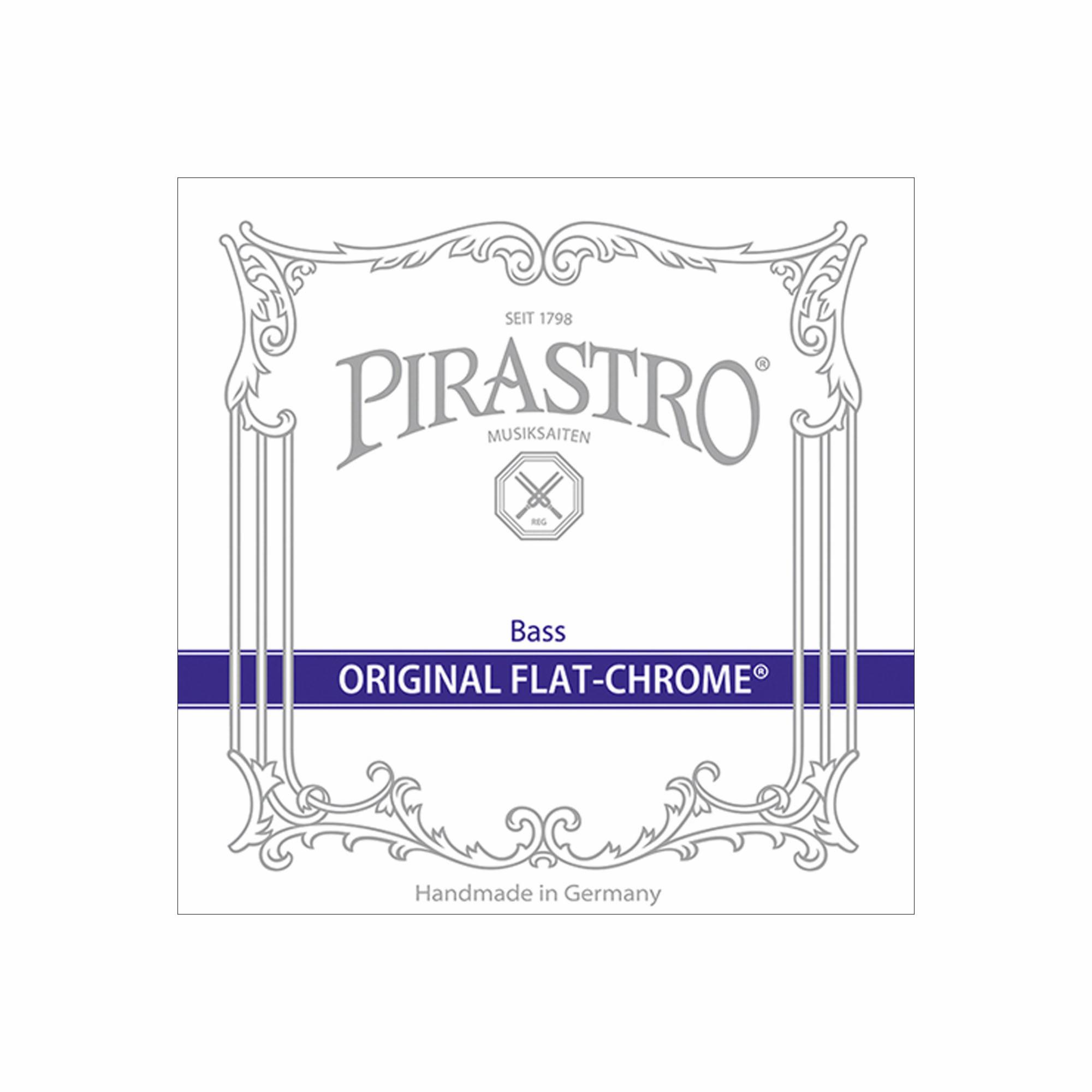 Pirastro Original Flat-Chrome Bass Strings