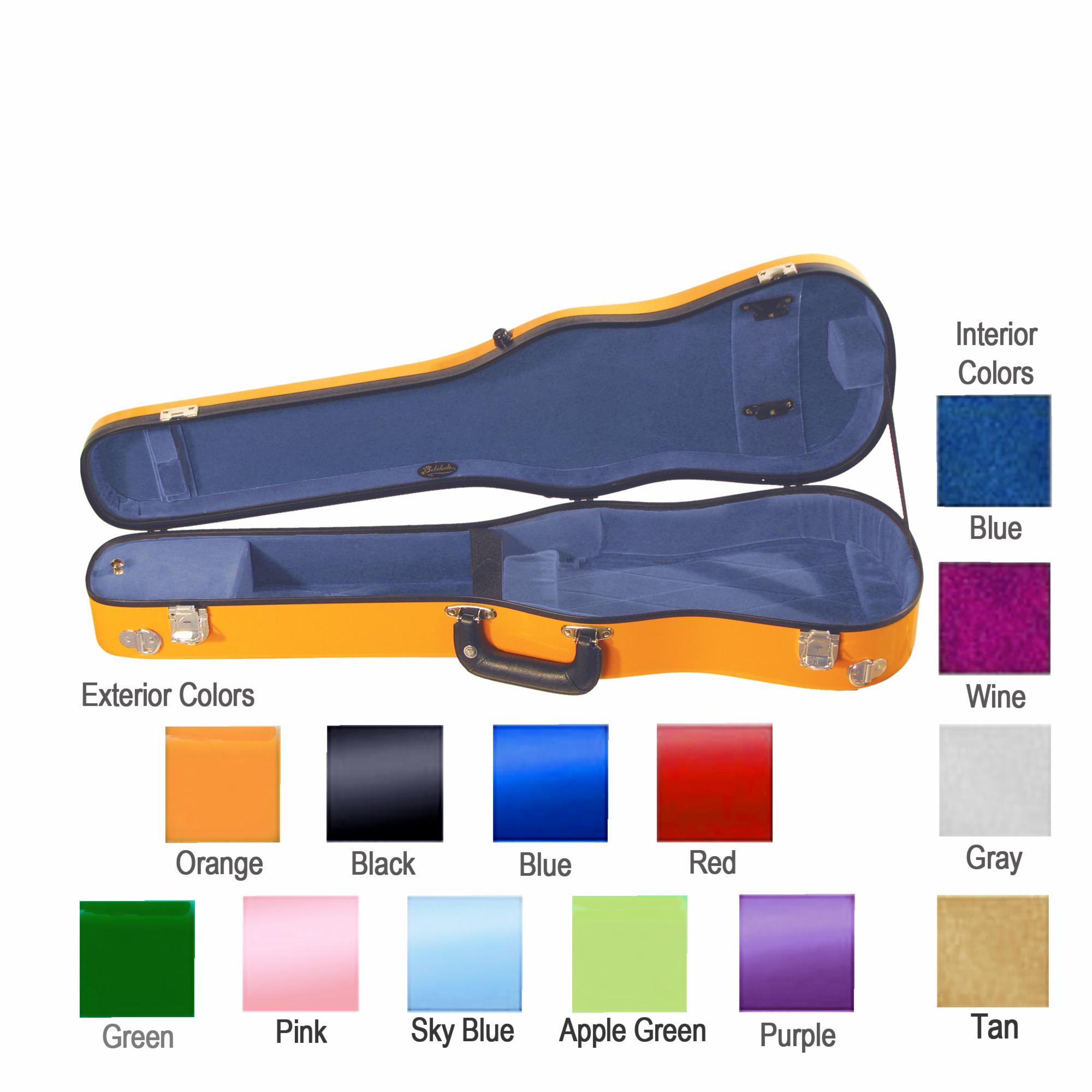 Bobelock 1007 Fiberglass Shaped Violin Case