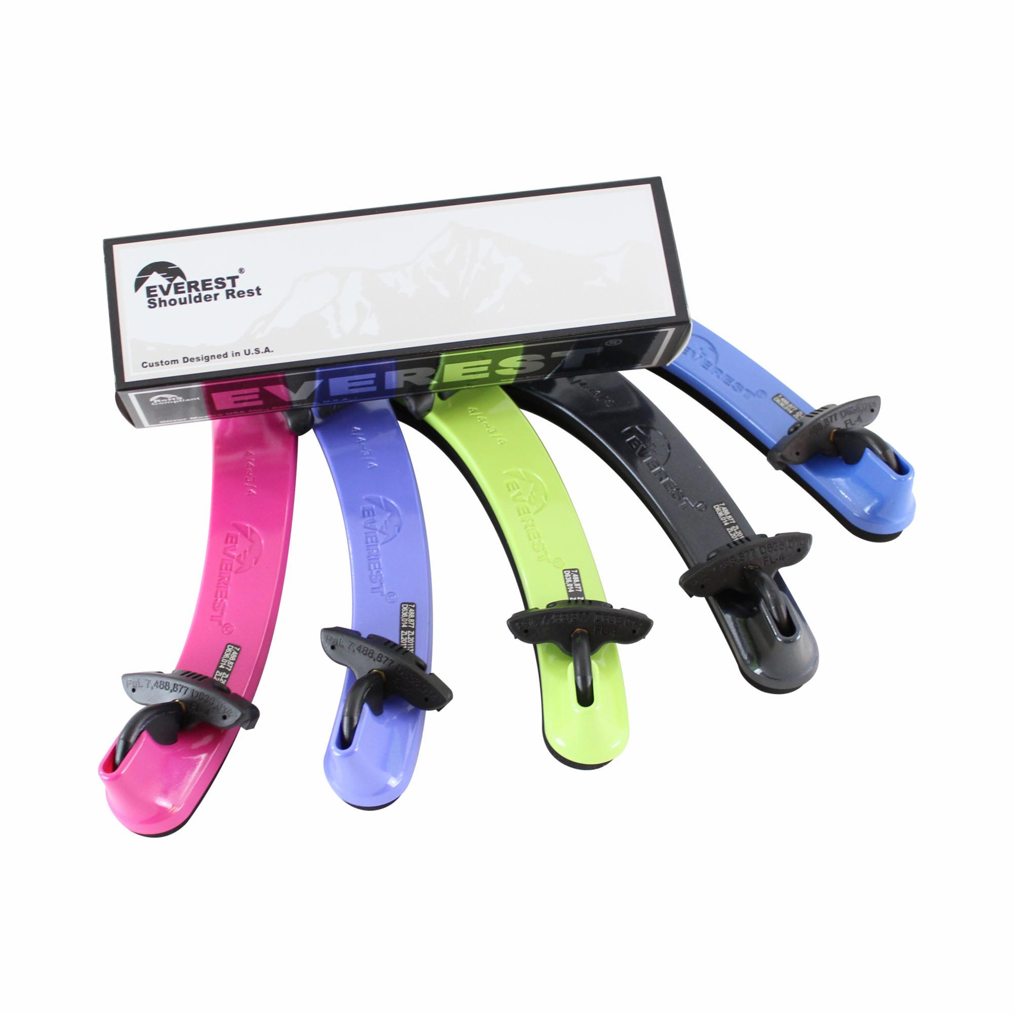 Everest Spring Collection Collapsible Violin Shoulder Rests