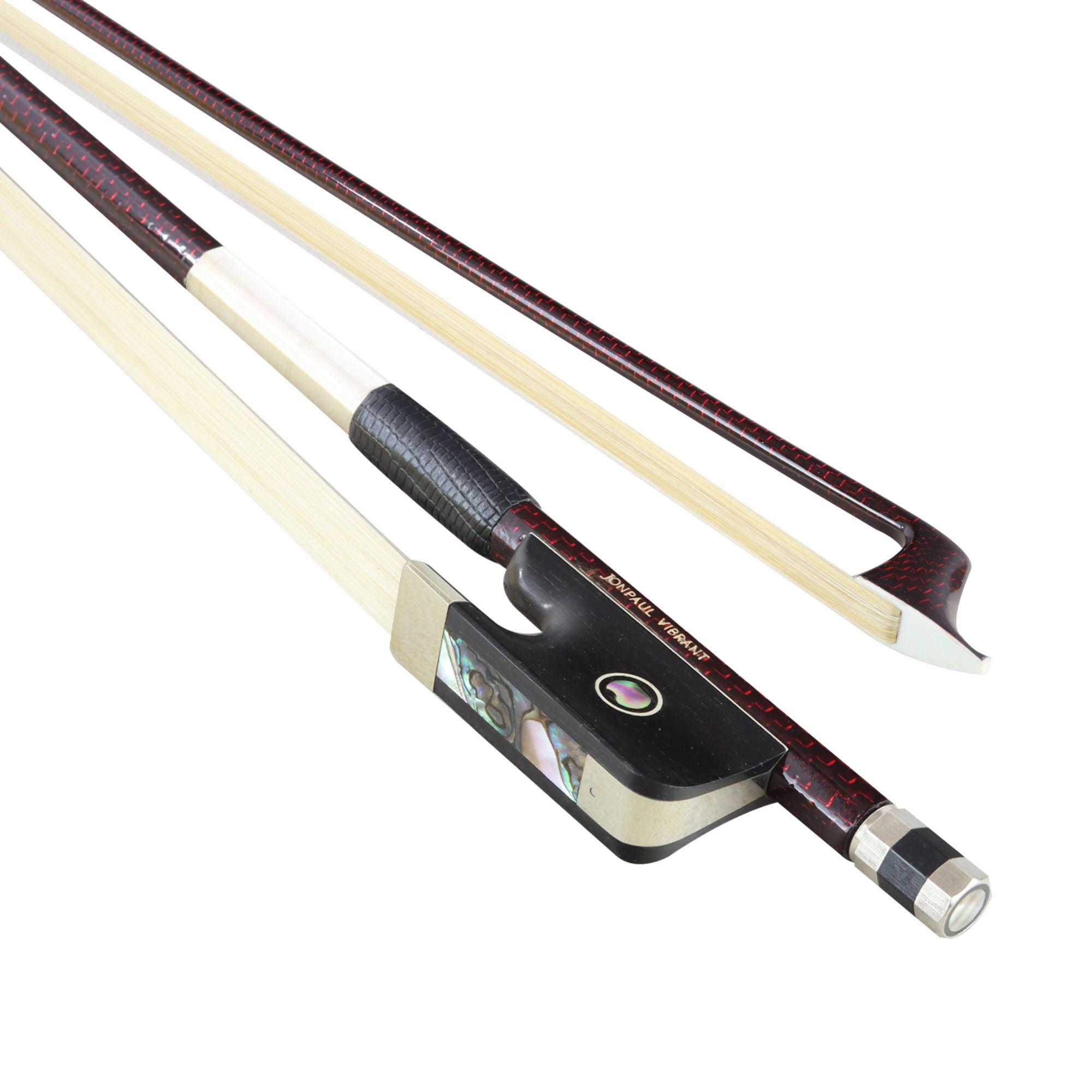 JonPaul Bows Vibrant  Carbon Fiber Cello Bow