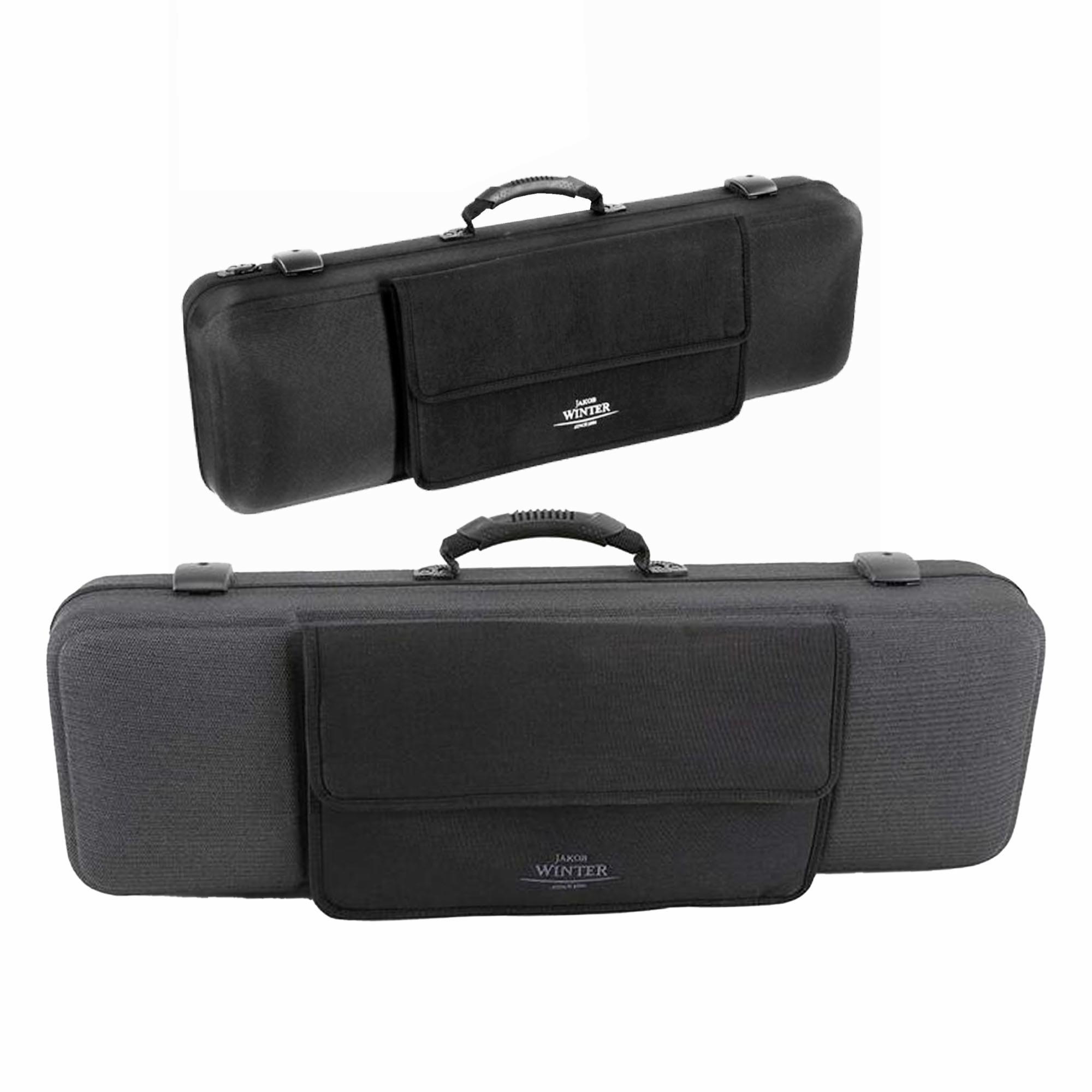 Jakob Winter Greenline Oblong Violin Case w/Detachable Pocket