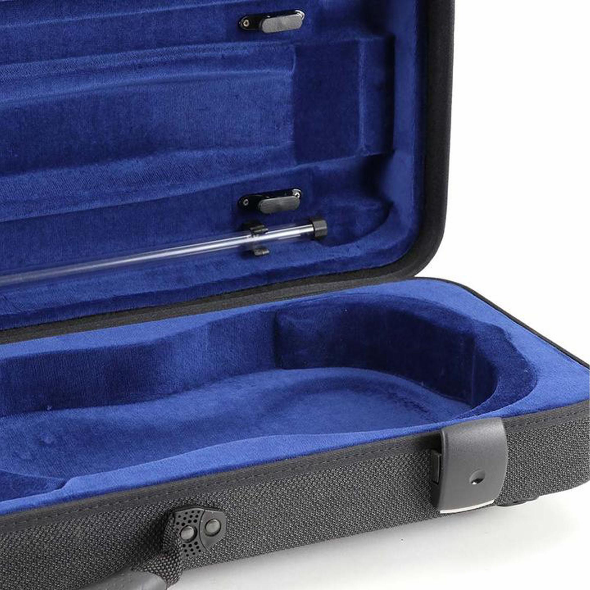 Jakob Winter Greenline Oblong Violin Case w/Detachable Pocket