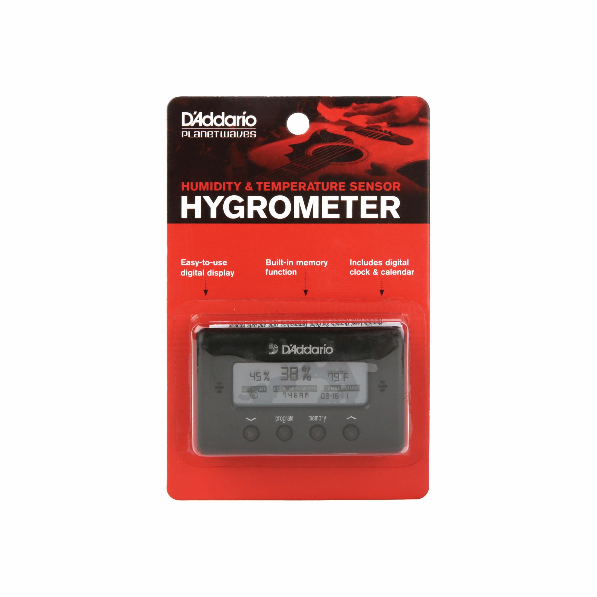 D'Addario Digital Hygrometer