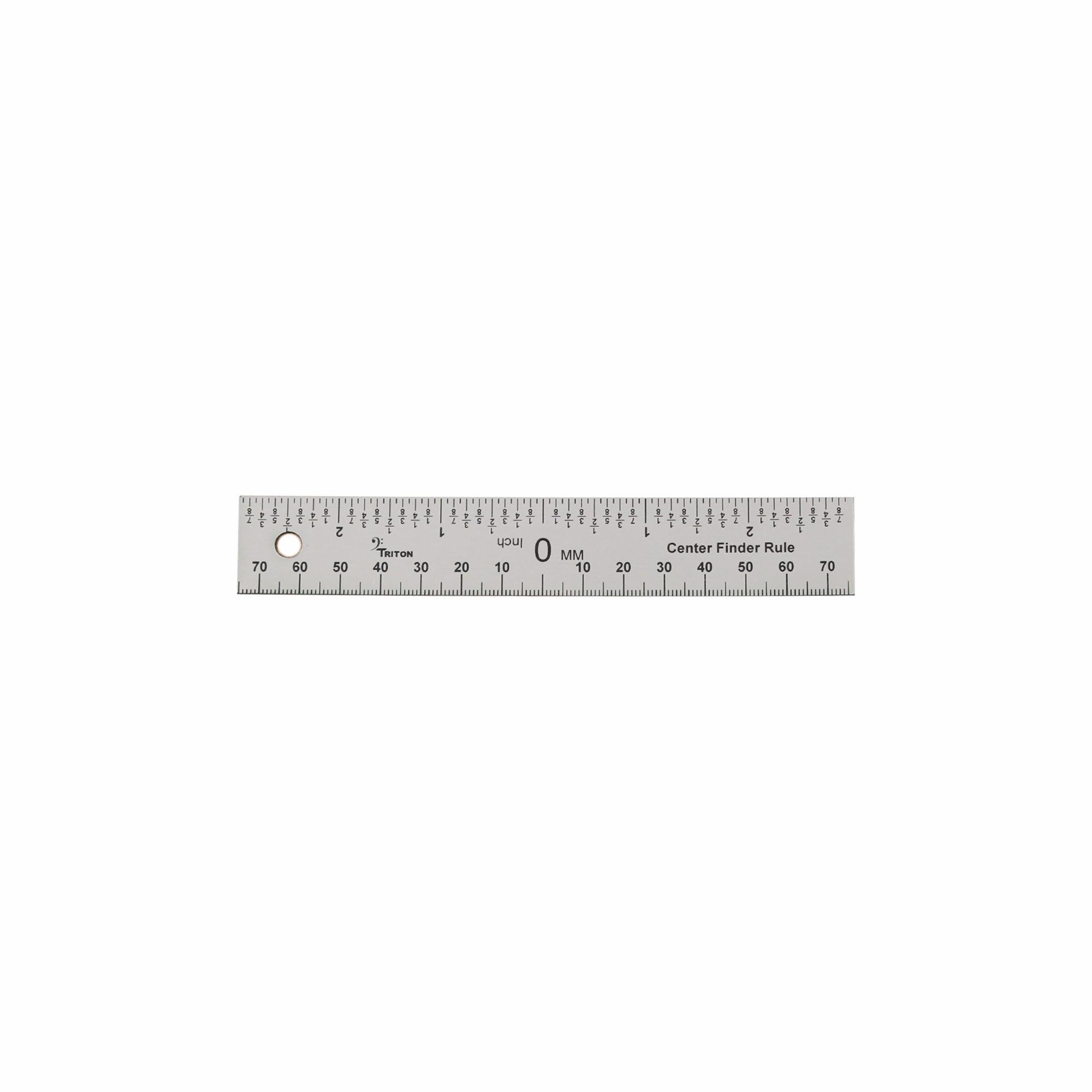 Triton Center Finder Ruler