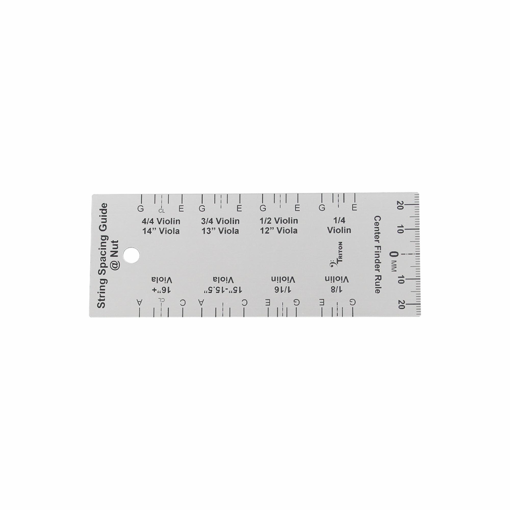 String Spacing Guide - Violin/Viola