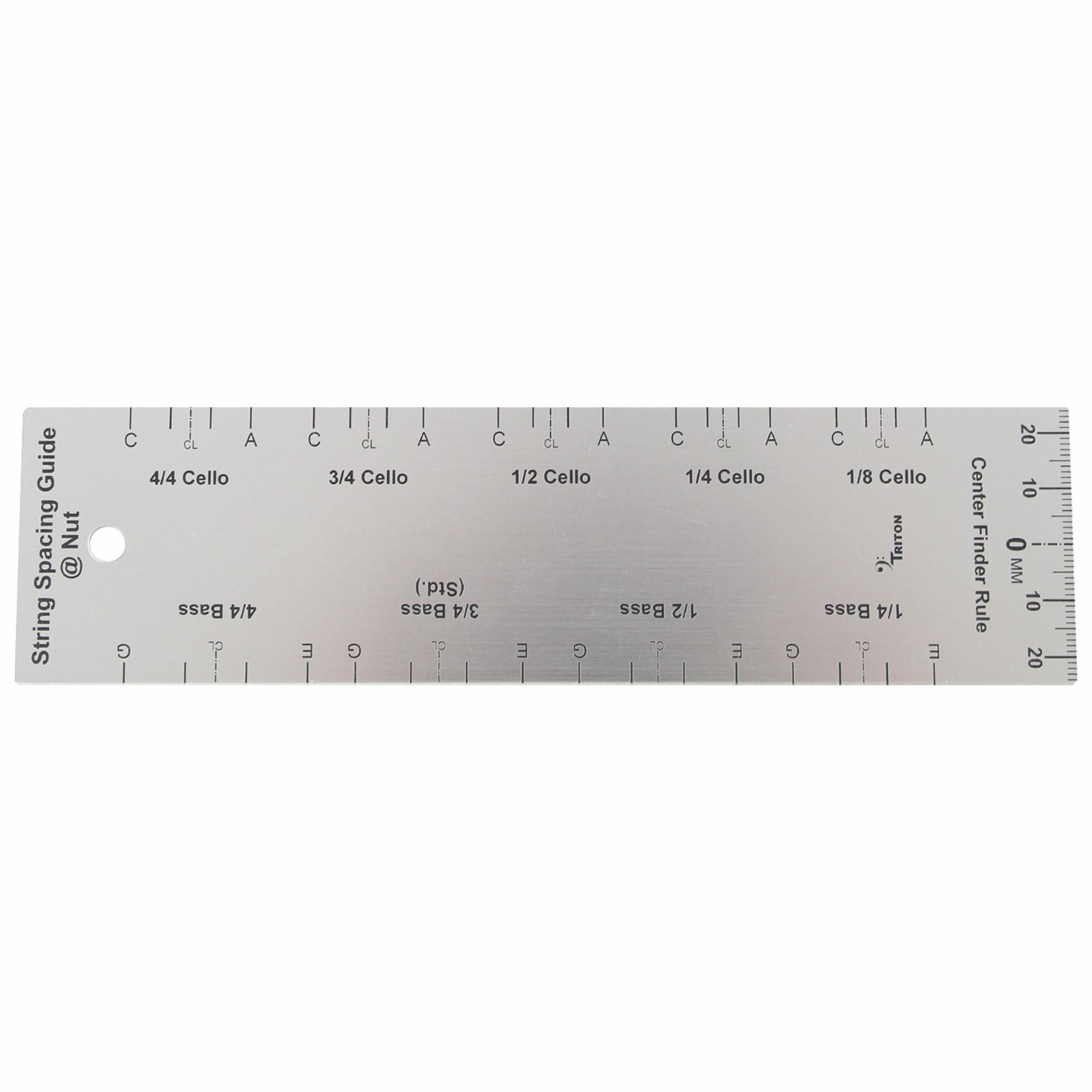 String Spacing Guide - Cello/Bass