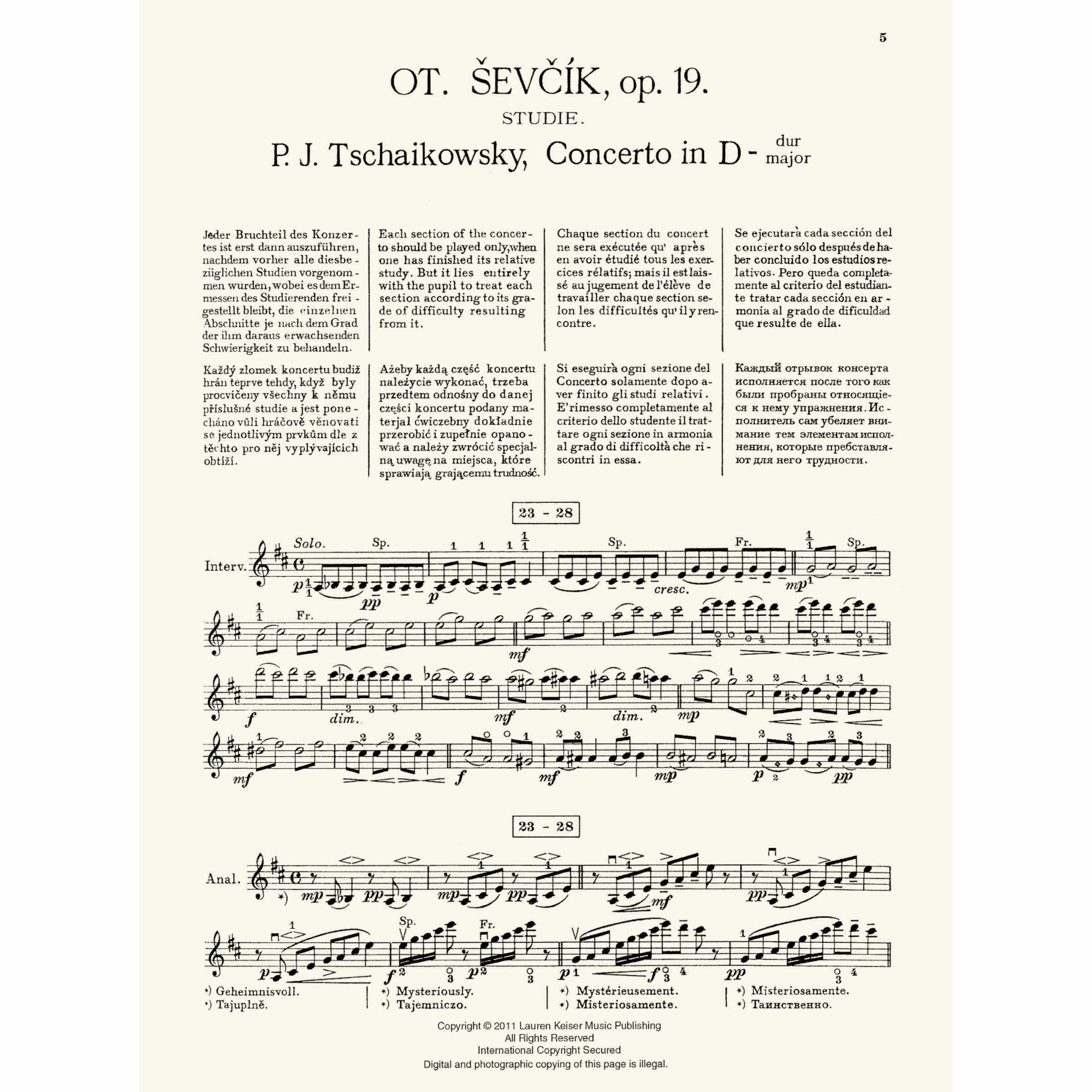 Sample: Op. 19 (Pg. 5)