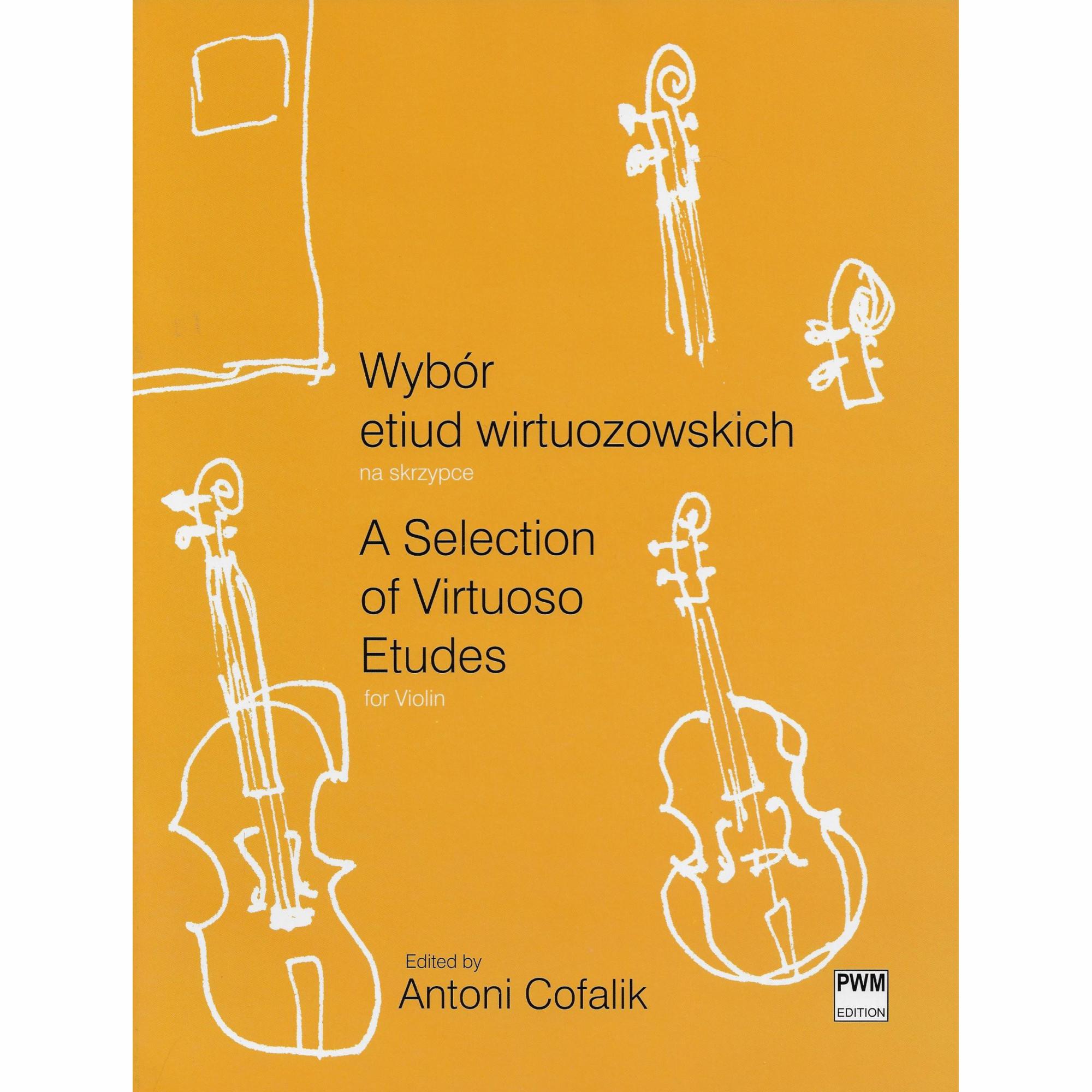 A Selection of Virtuoso Etudes for Violin