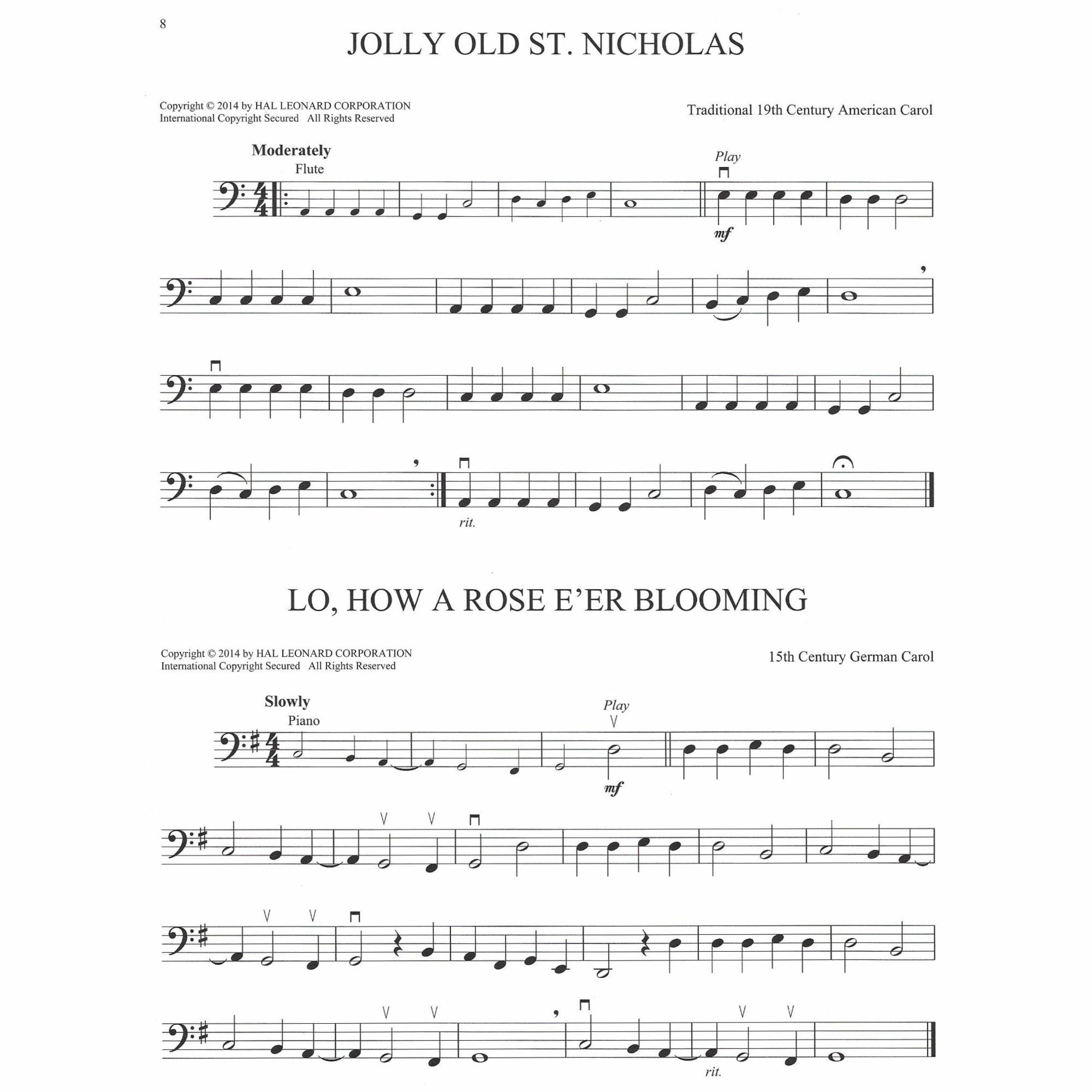 Sample: Cello (Pg. 8)