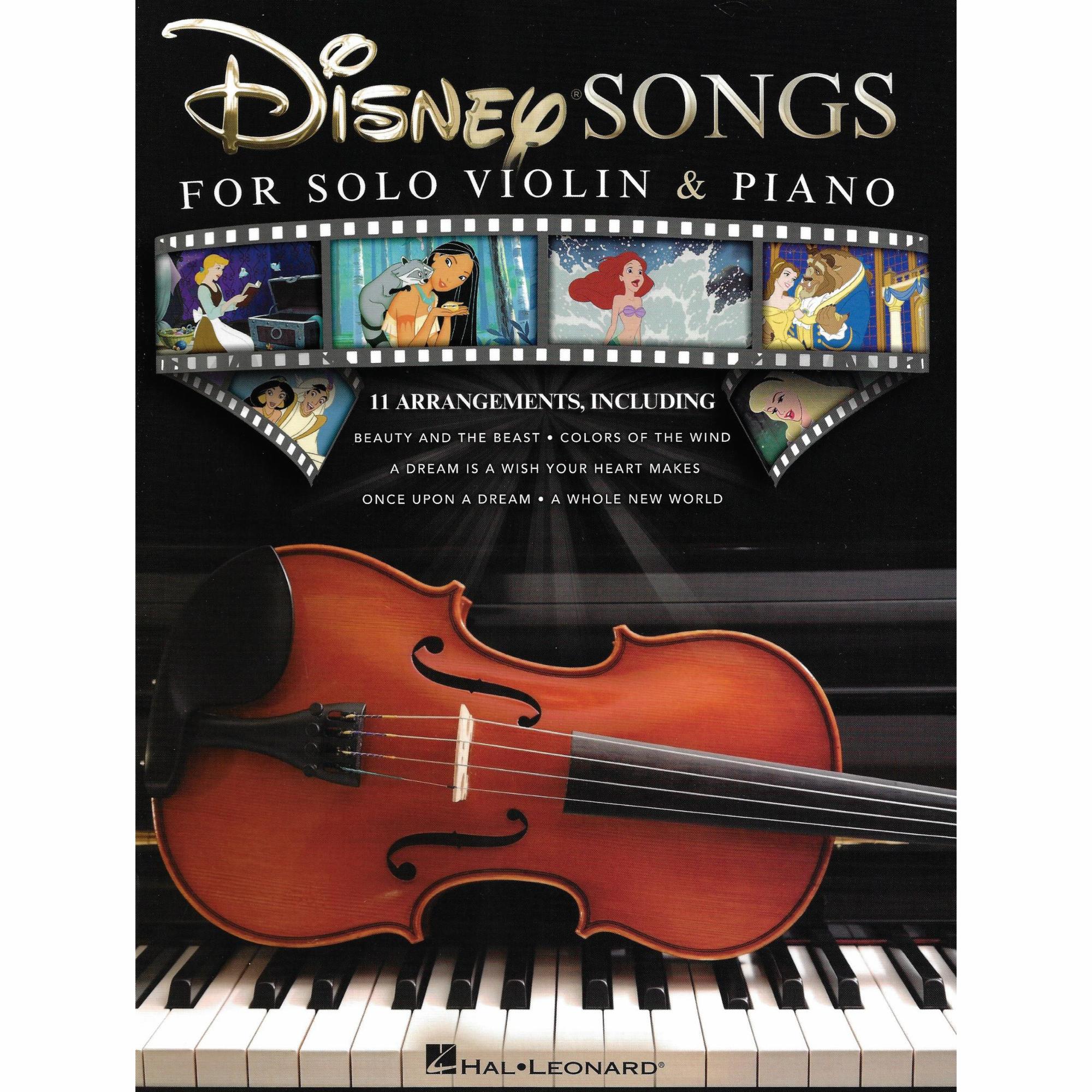 Disney Songs for Solo Violin and Piano