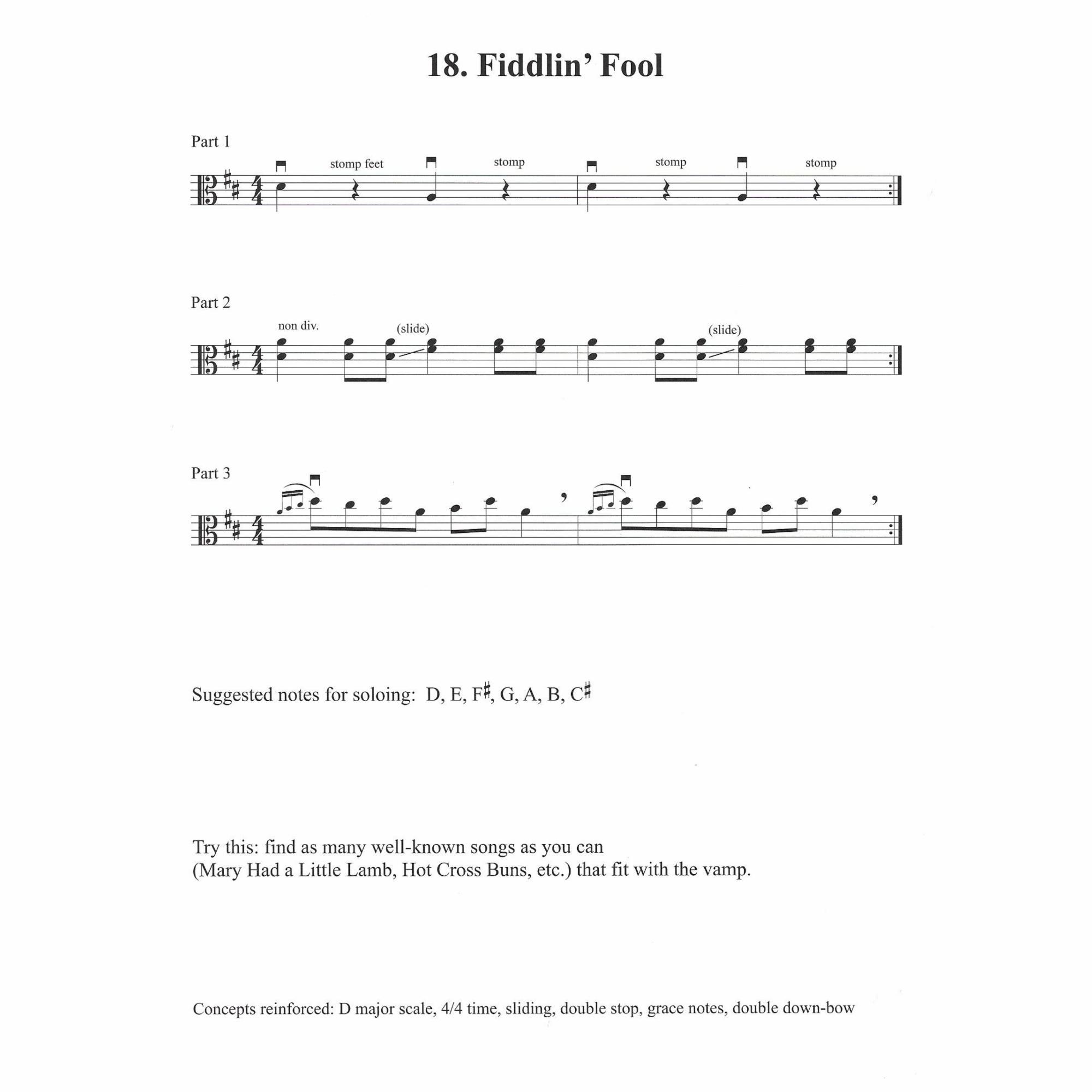 Sample: Viola (Pg. 18)