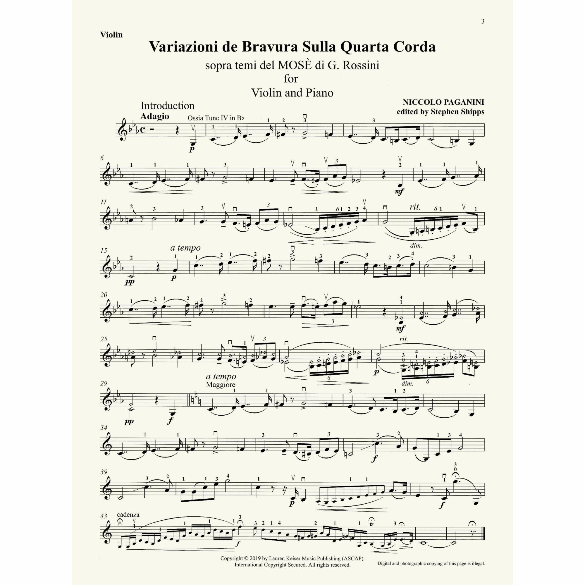 Sample: Violin (Pg. 3)