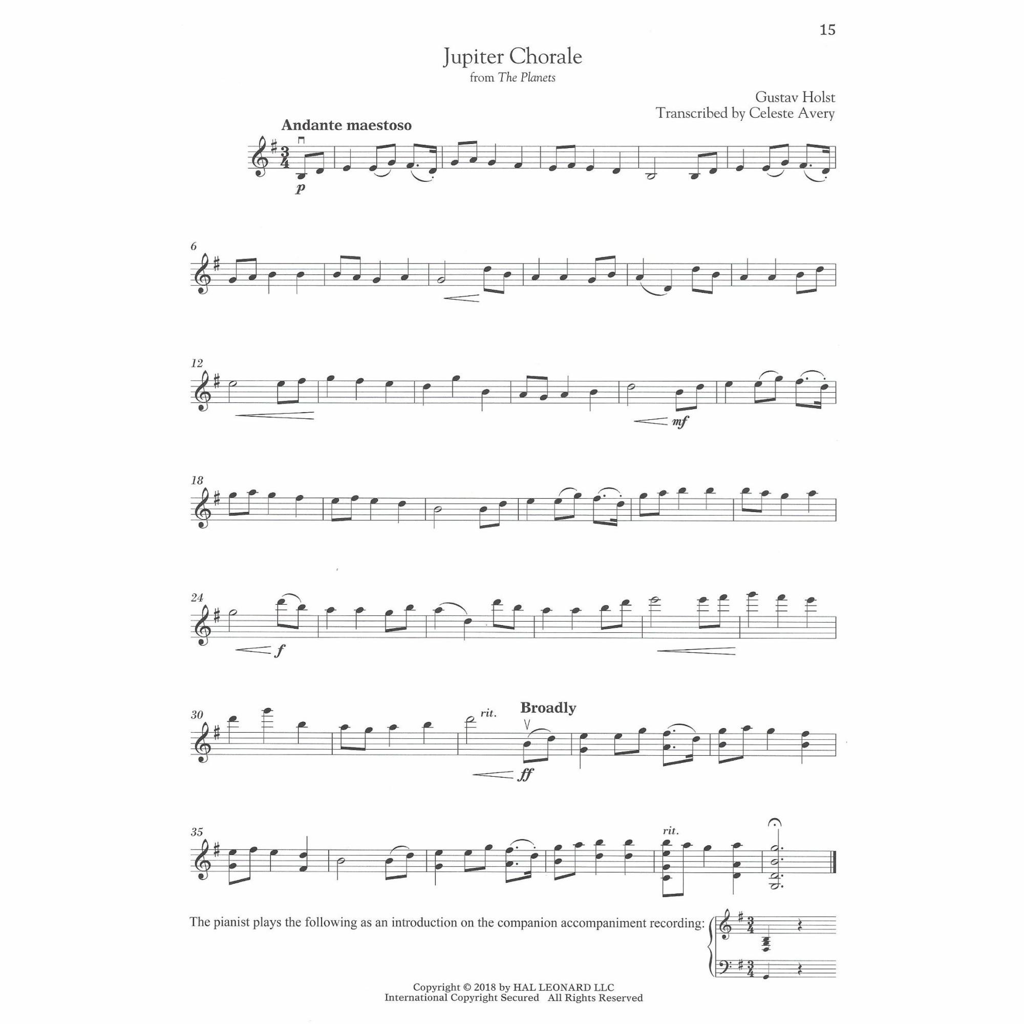 Sample: Violin (Pg. 15)