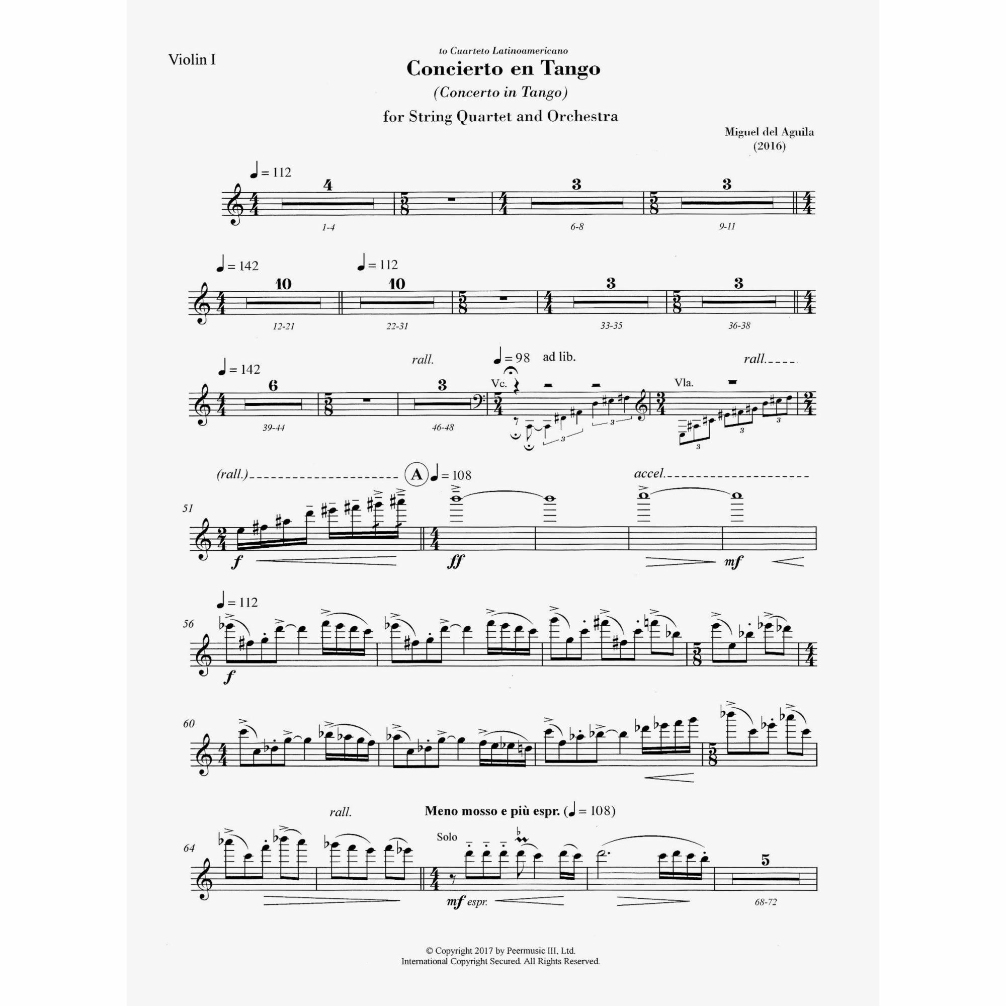 Sample: Violin (Pg. 1)