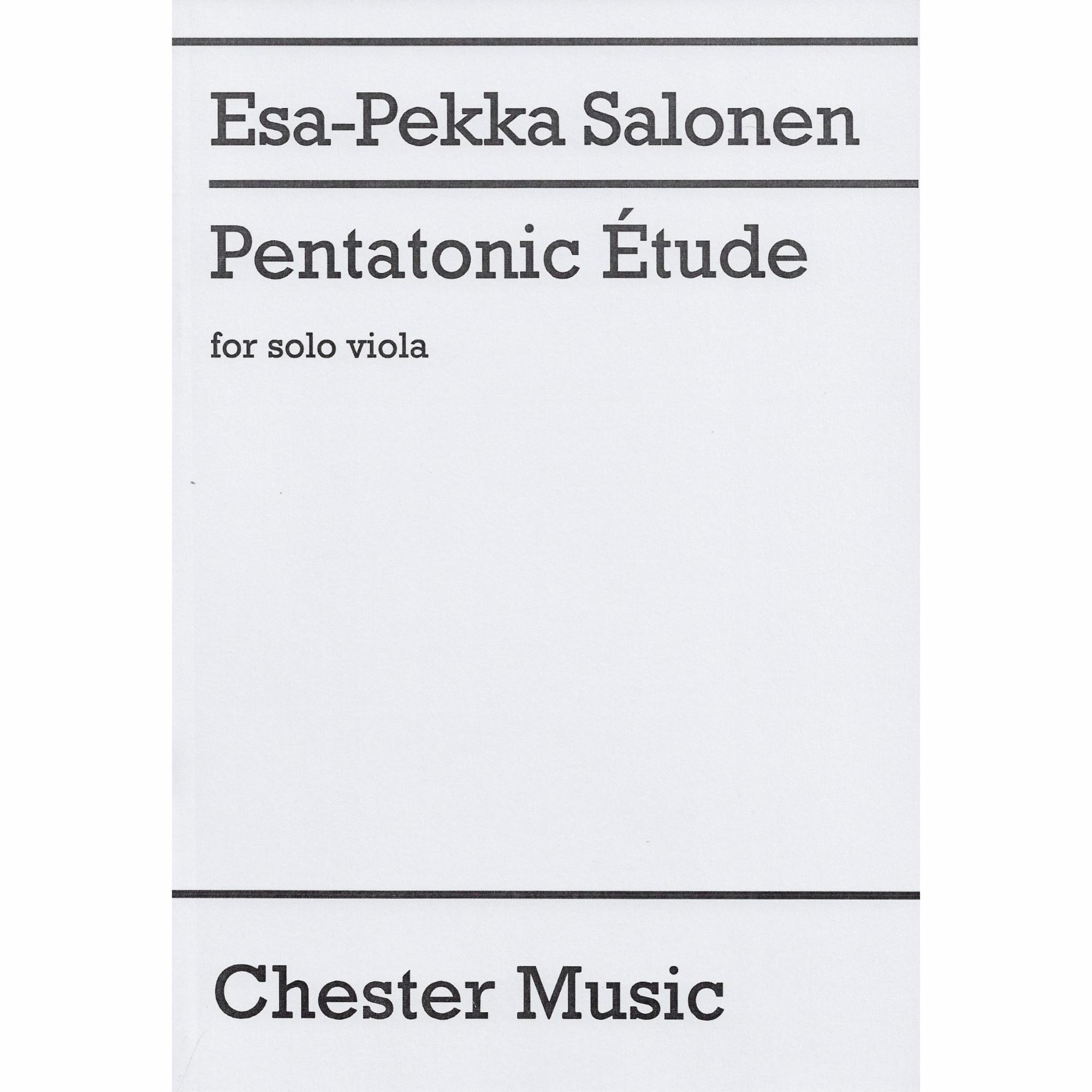 Salonen -- Pentatonic Etude for Viola