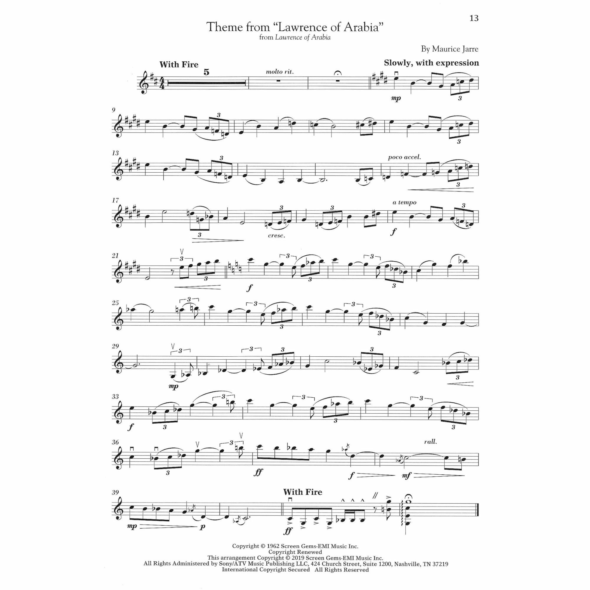 Sample: Violin (Pg. 13)