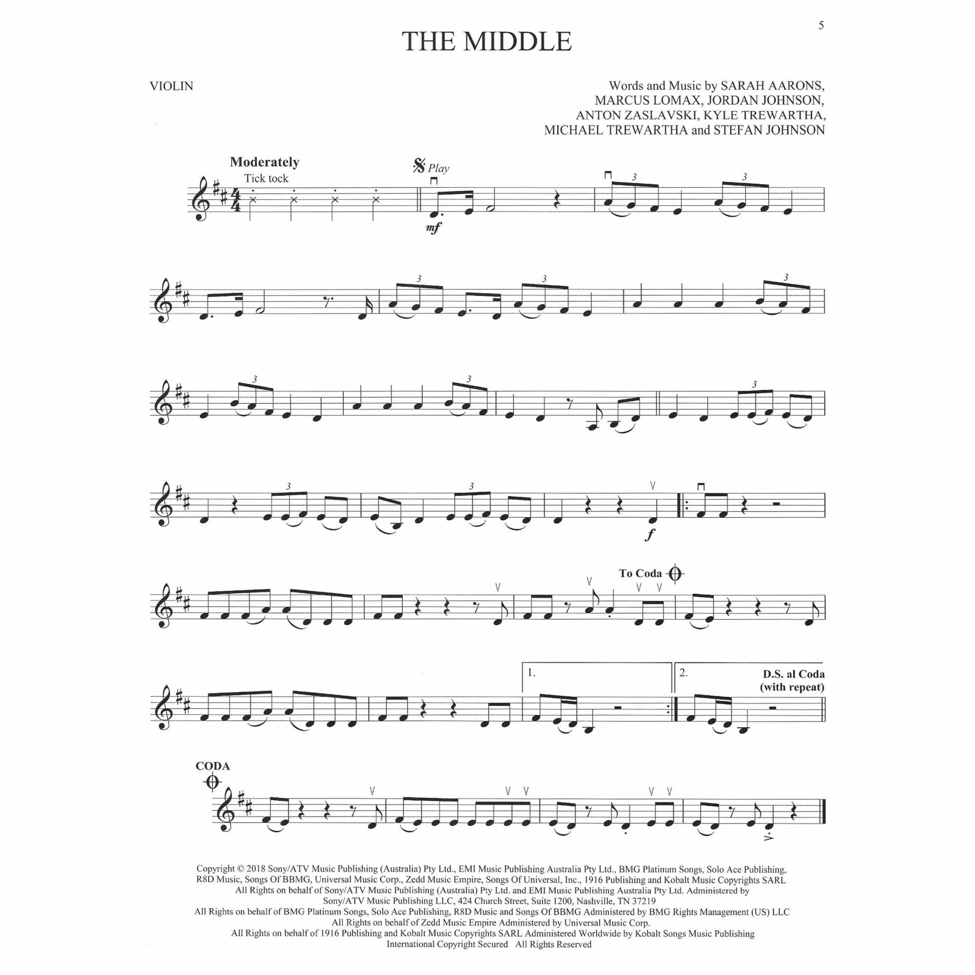 Sample: Violin (Pg. 5)