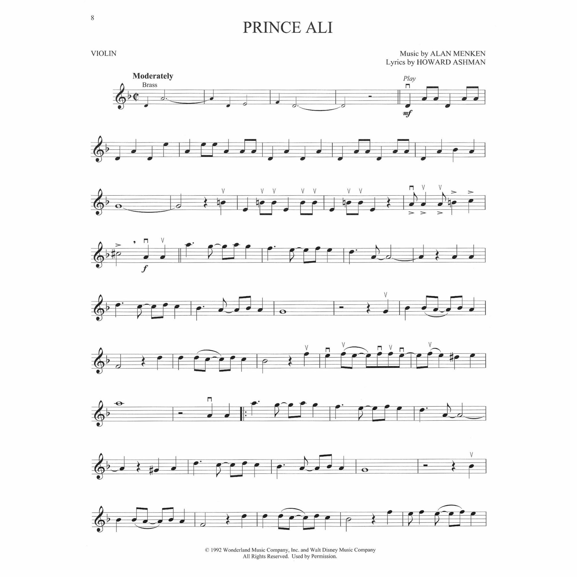 Sample: Violin (Pg. 8)