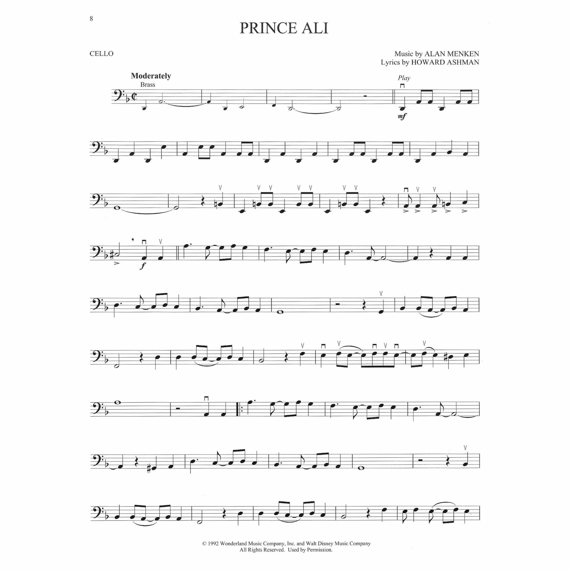 Sample: Cello (Pg. 8)