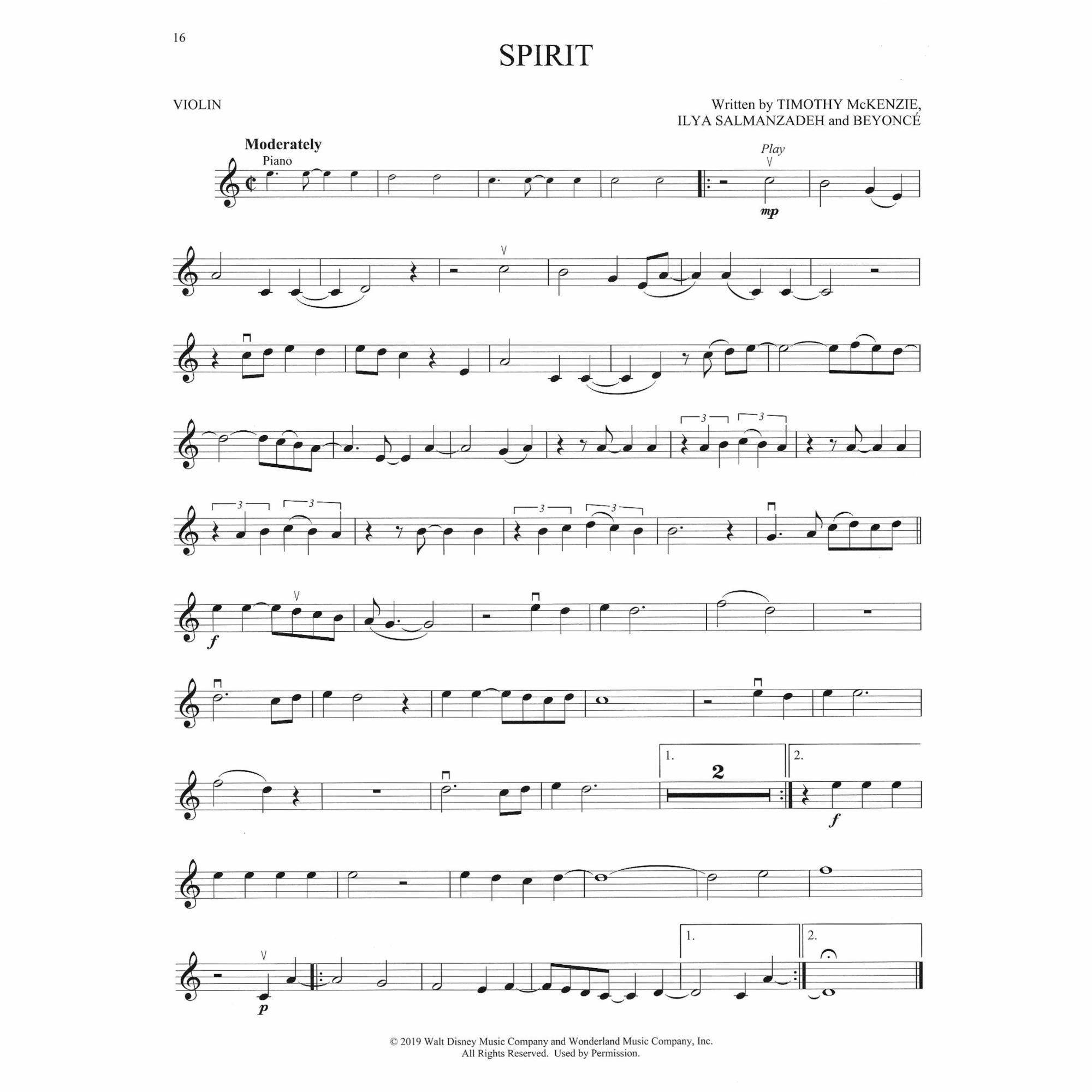 Sample: Violin (Pg. 16)