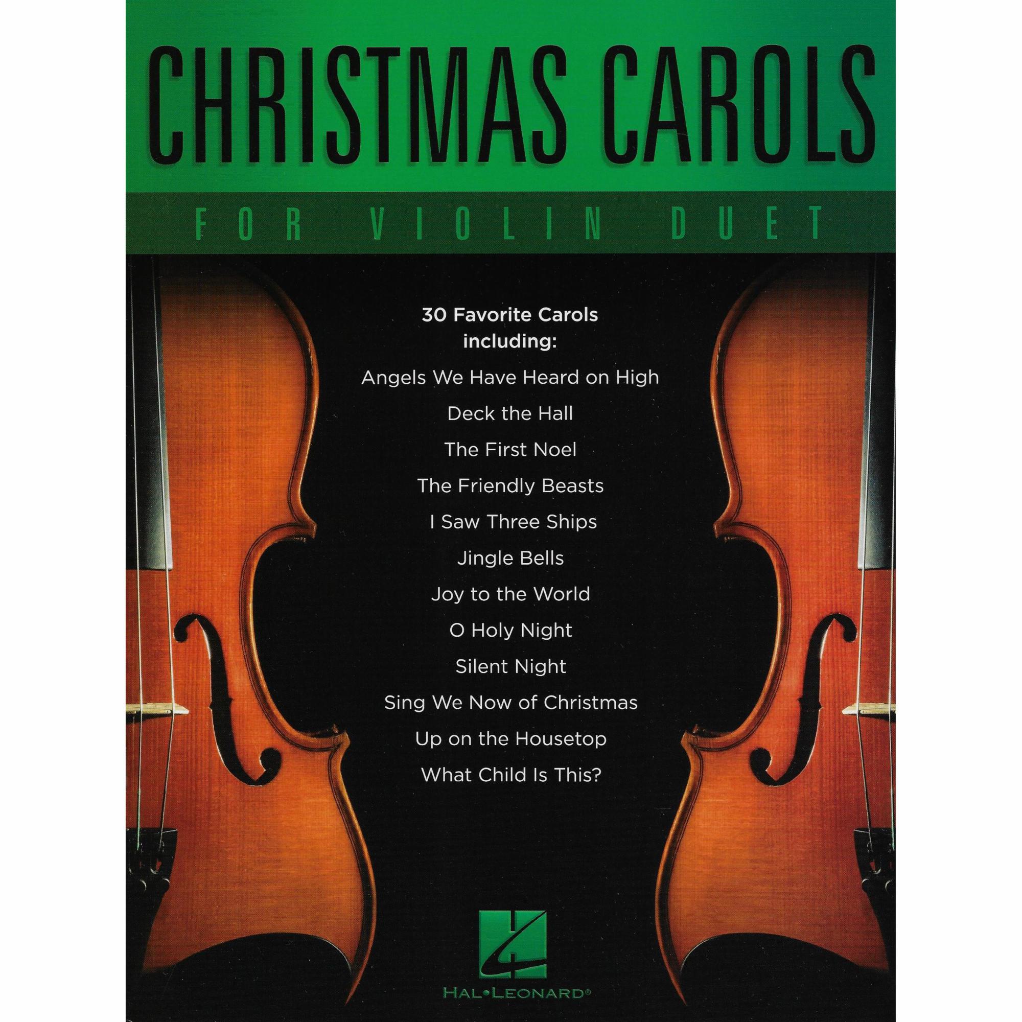 Christmas Carols for Violin Duet