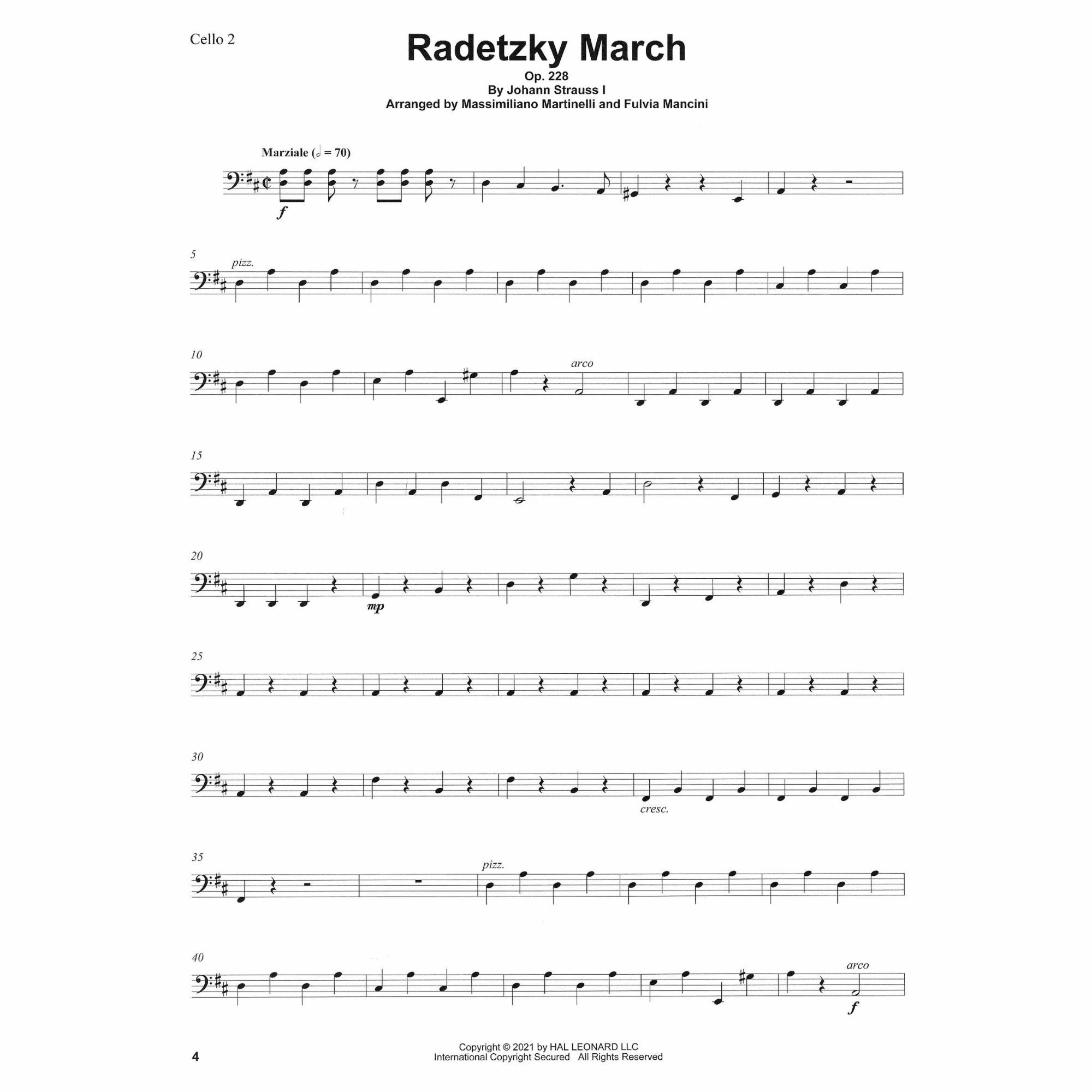 Sample: Cello II (Pg. 4)