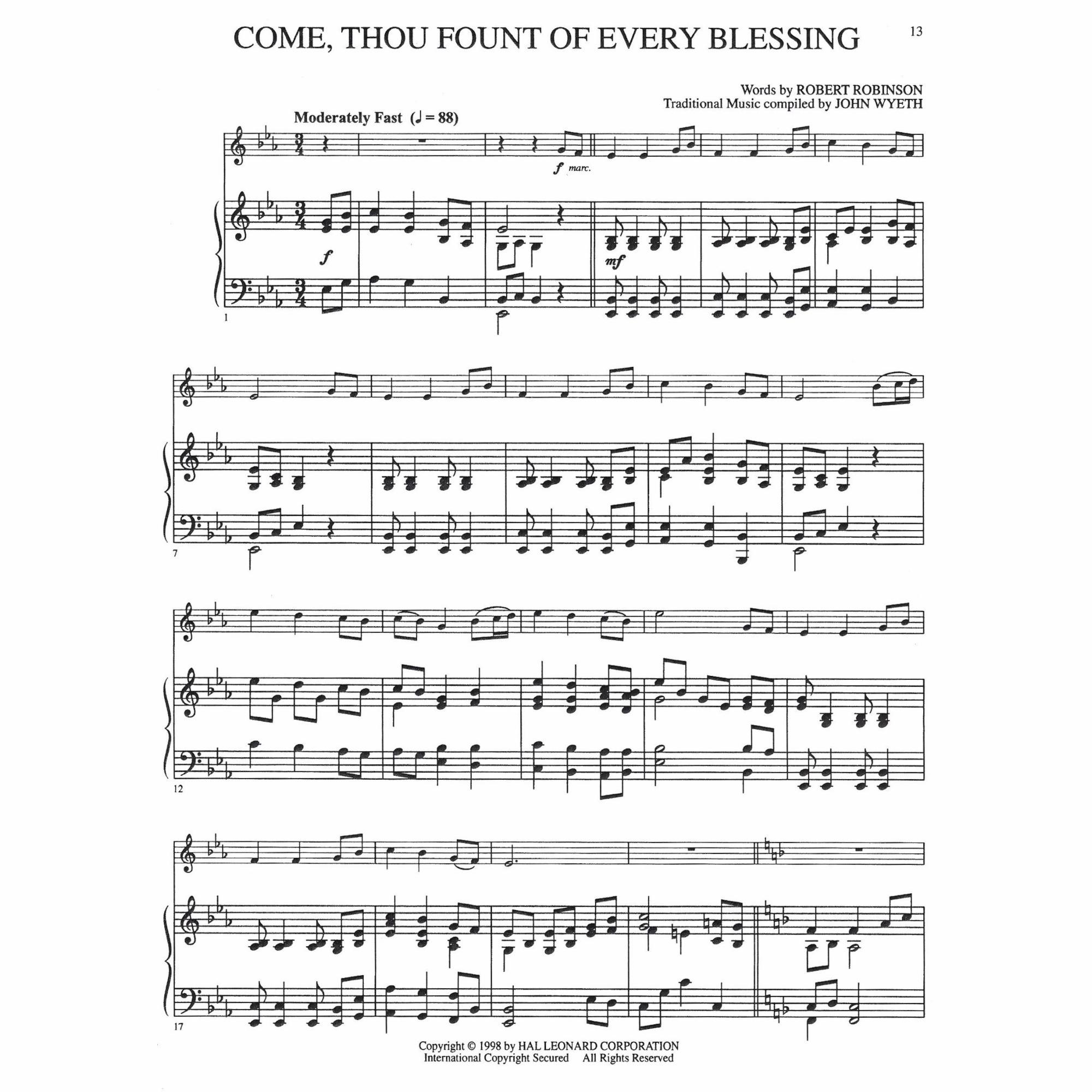 Sample: Piano Acc. (Pg. 13)