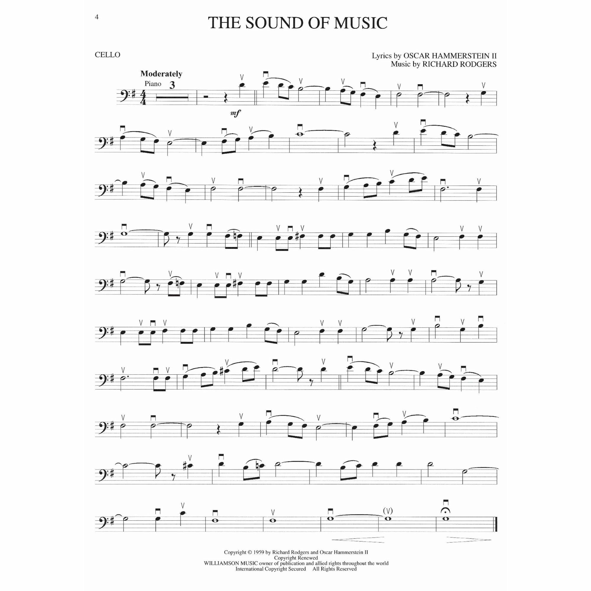 Sample: Cello (Pg. 4)