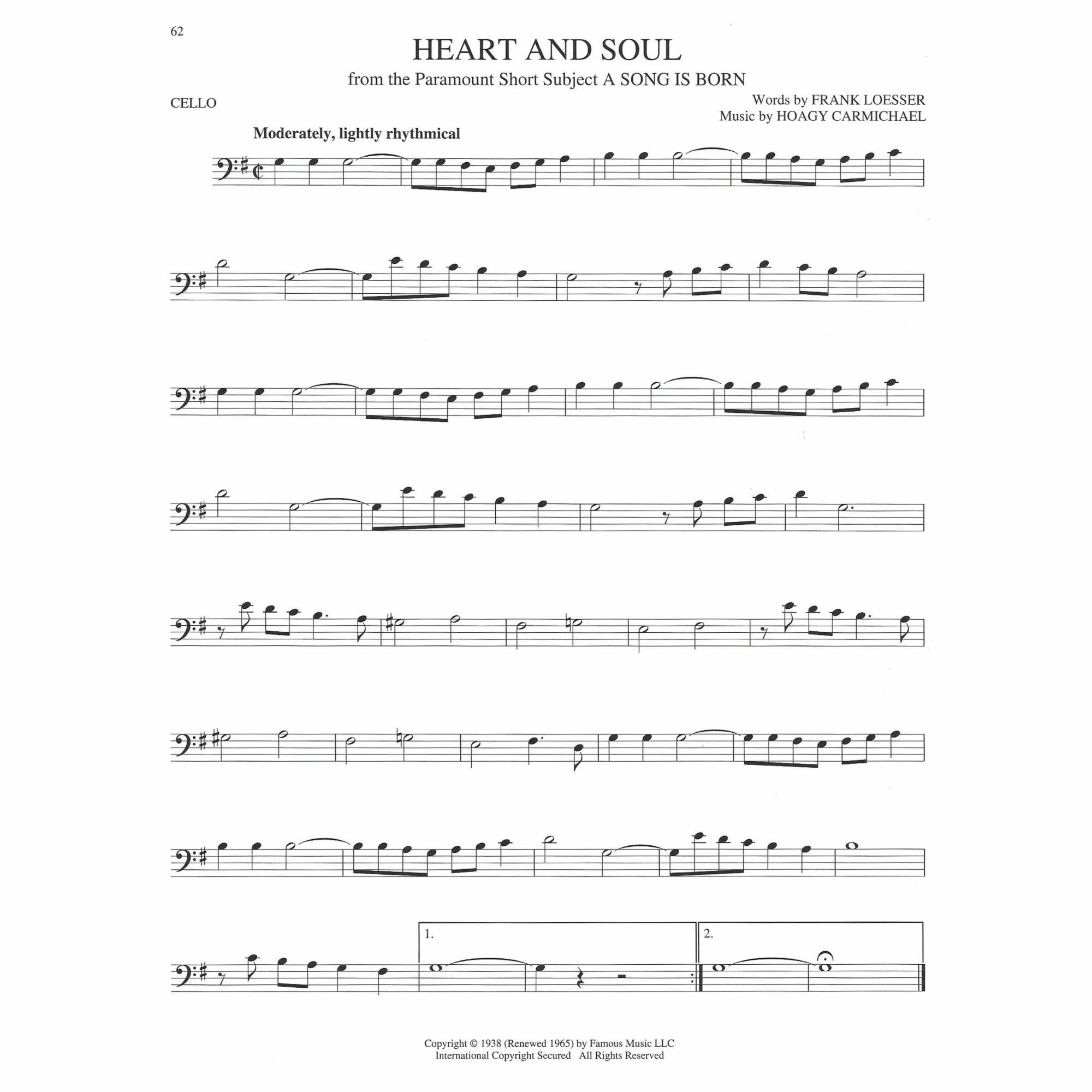 Sample: Cello (Pg. 62)