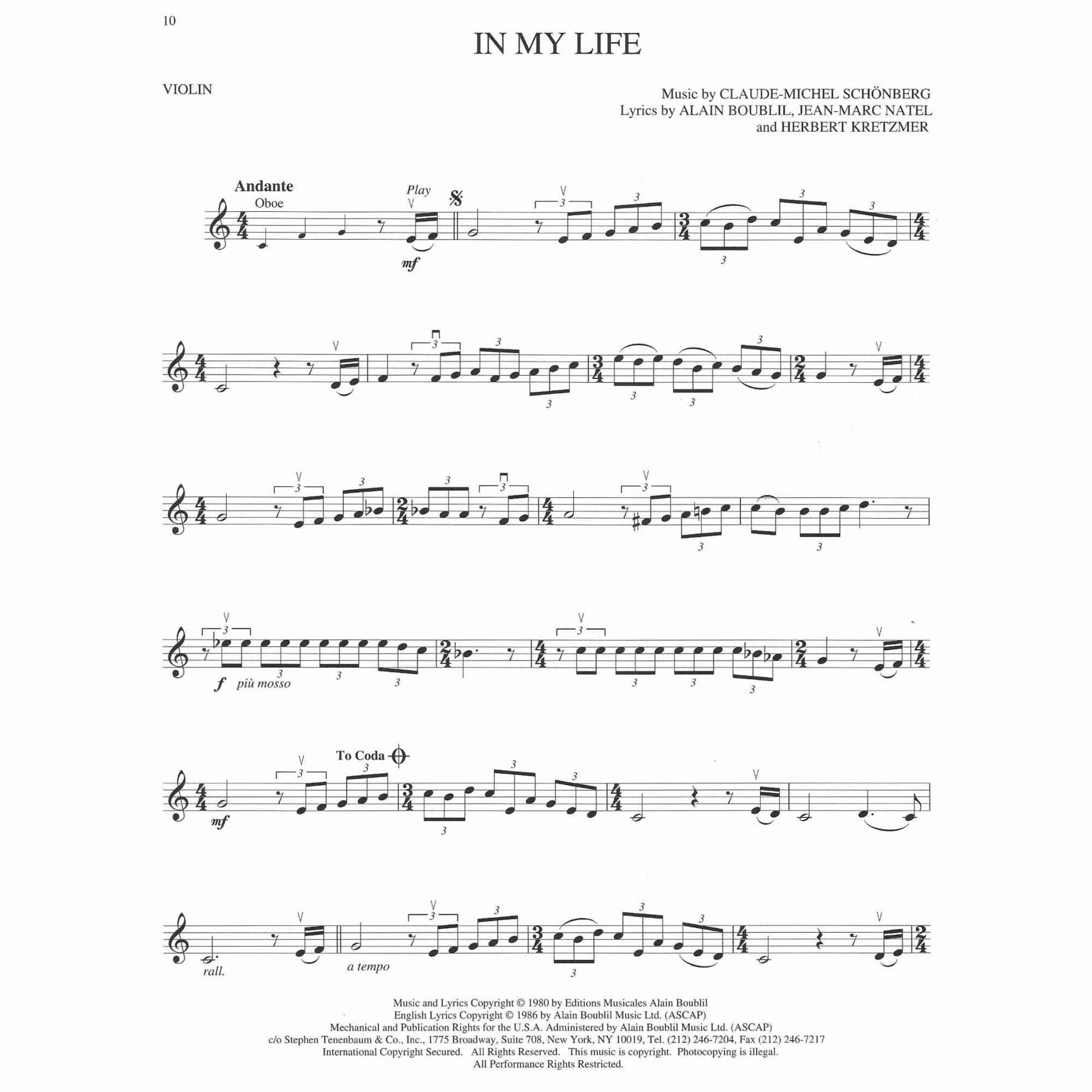 Sample: Violin (Pg. 10)