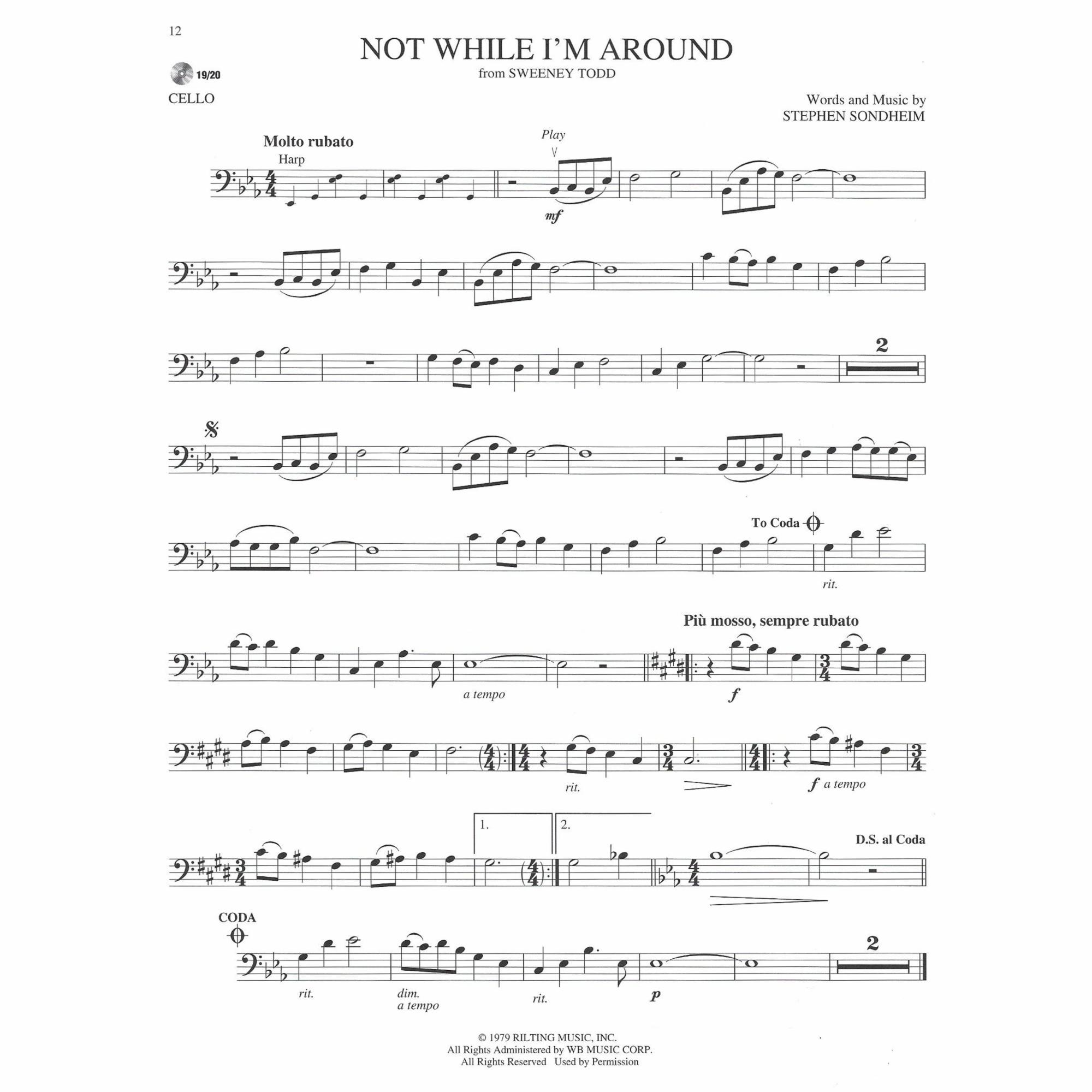 Sample: Cello (Pg. 12)