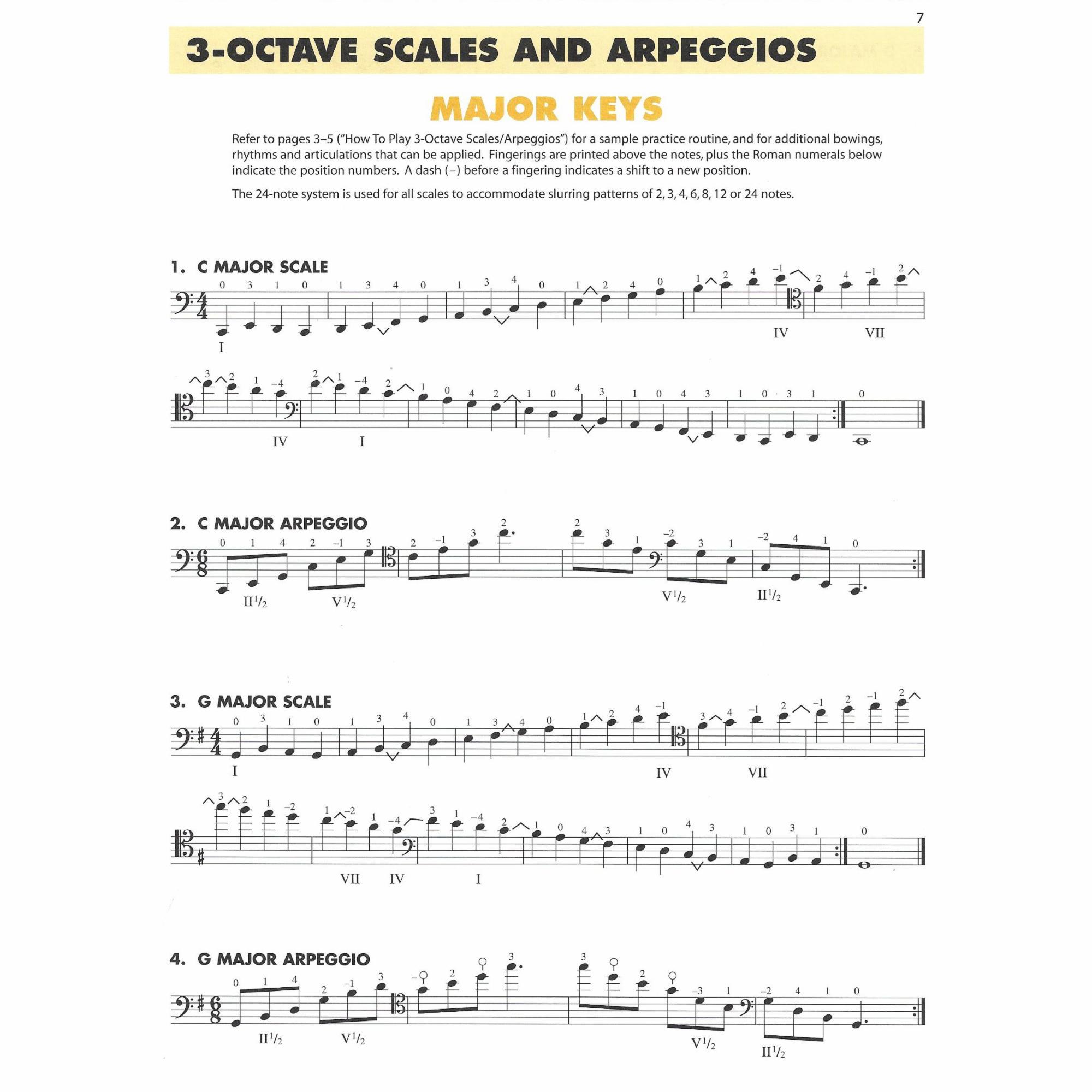 Sample: Cello (Pg. 7)