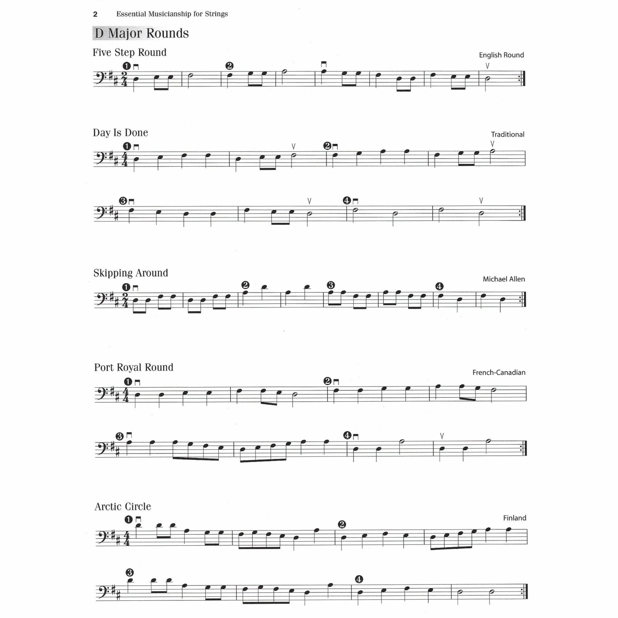 Sample: Cello (Pg. 2)