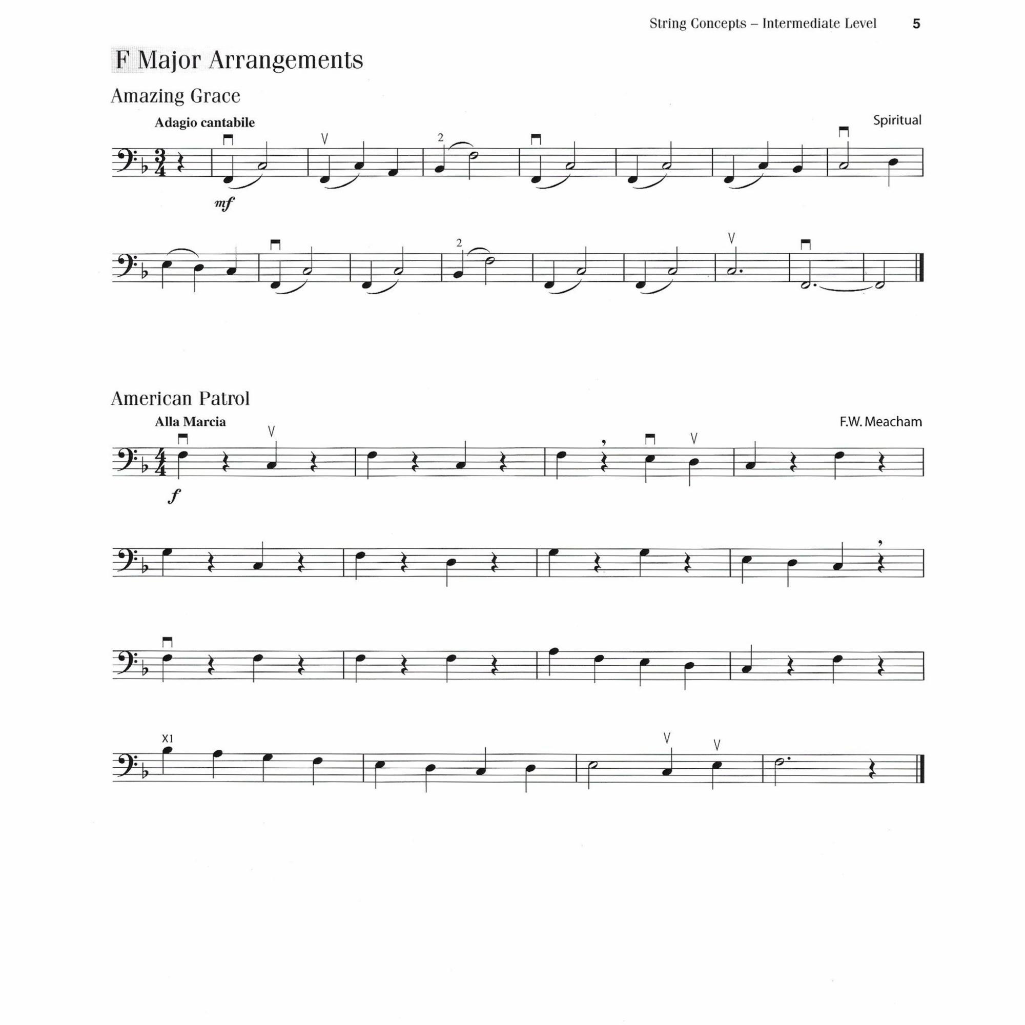 Sample: Cello (Pg. 5)