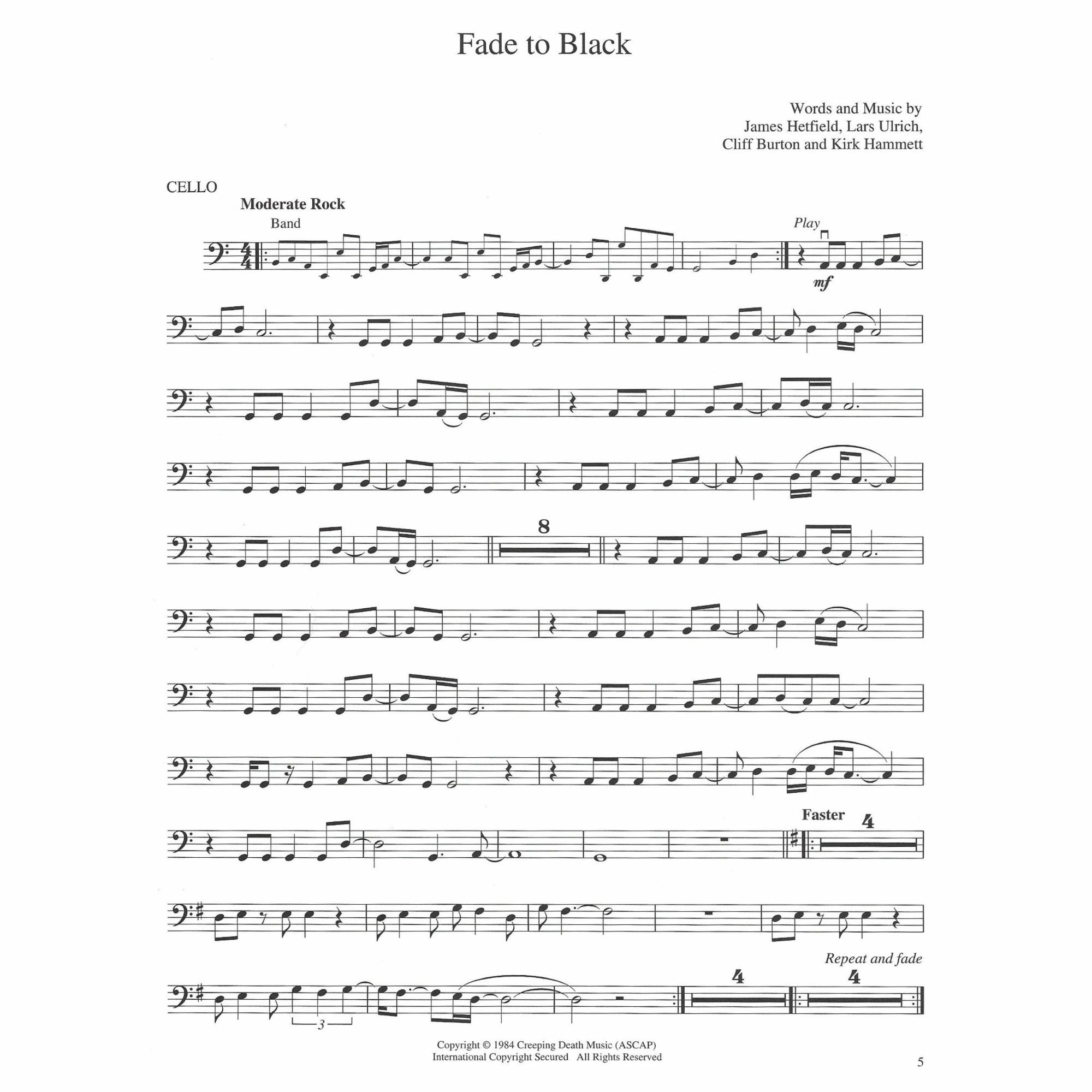 Sample: Cello (Pg. 5)