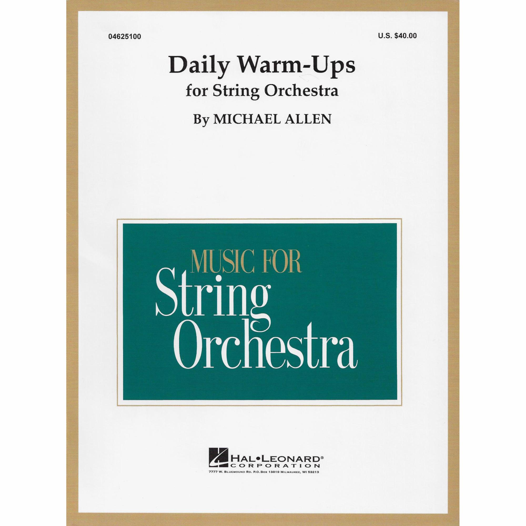 Daily Warm-Ups for String Orchestra