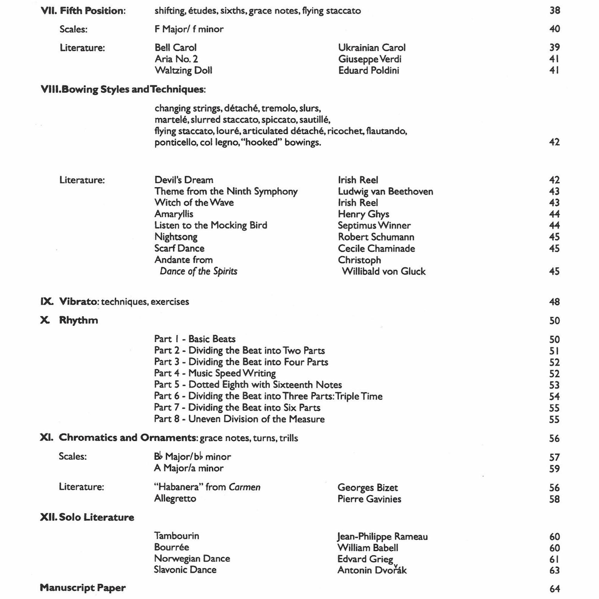 Contents, Pg. 2