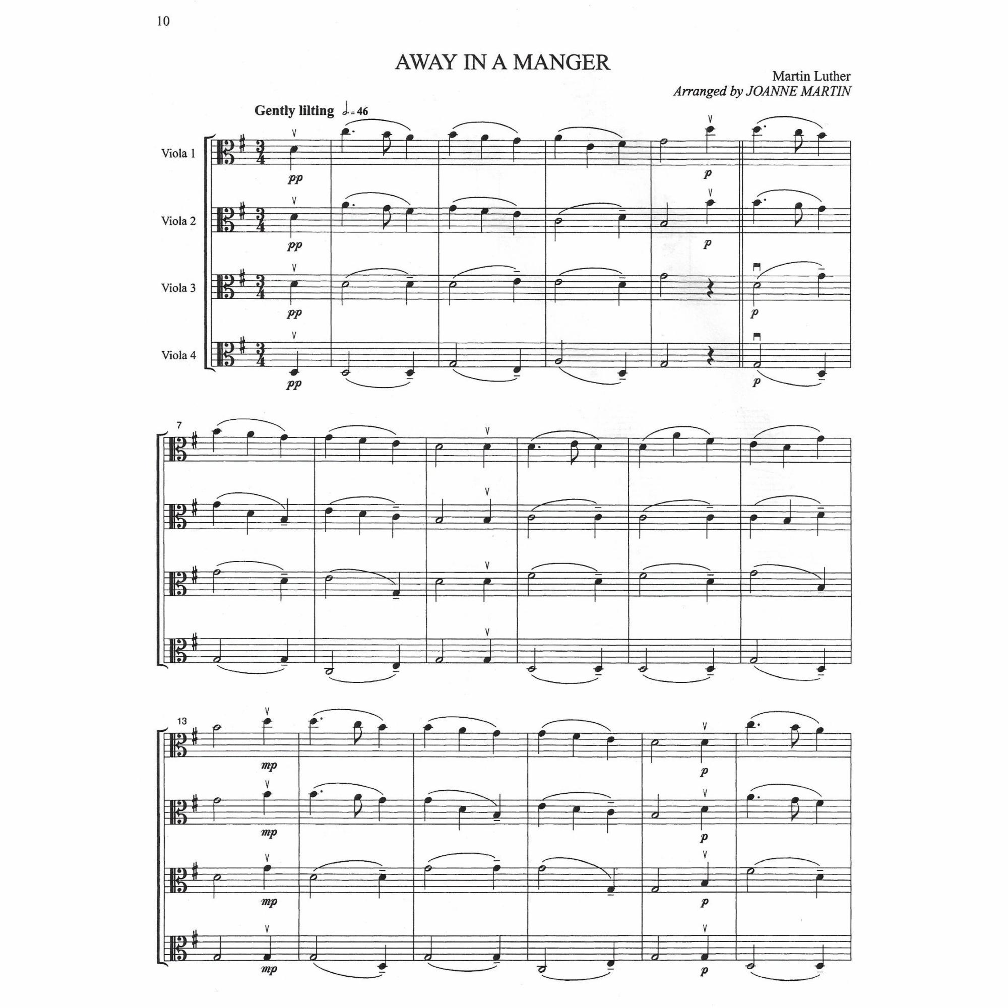 Sample: Four Violas