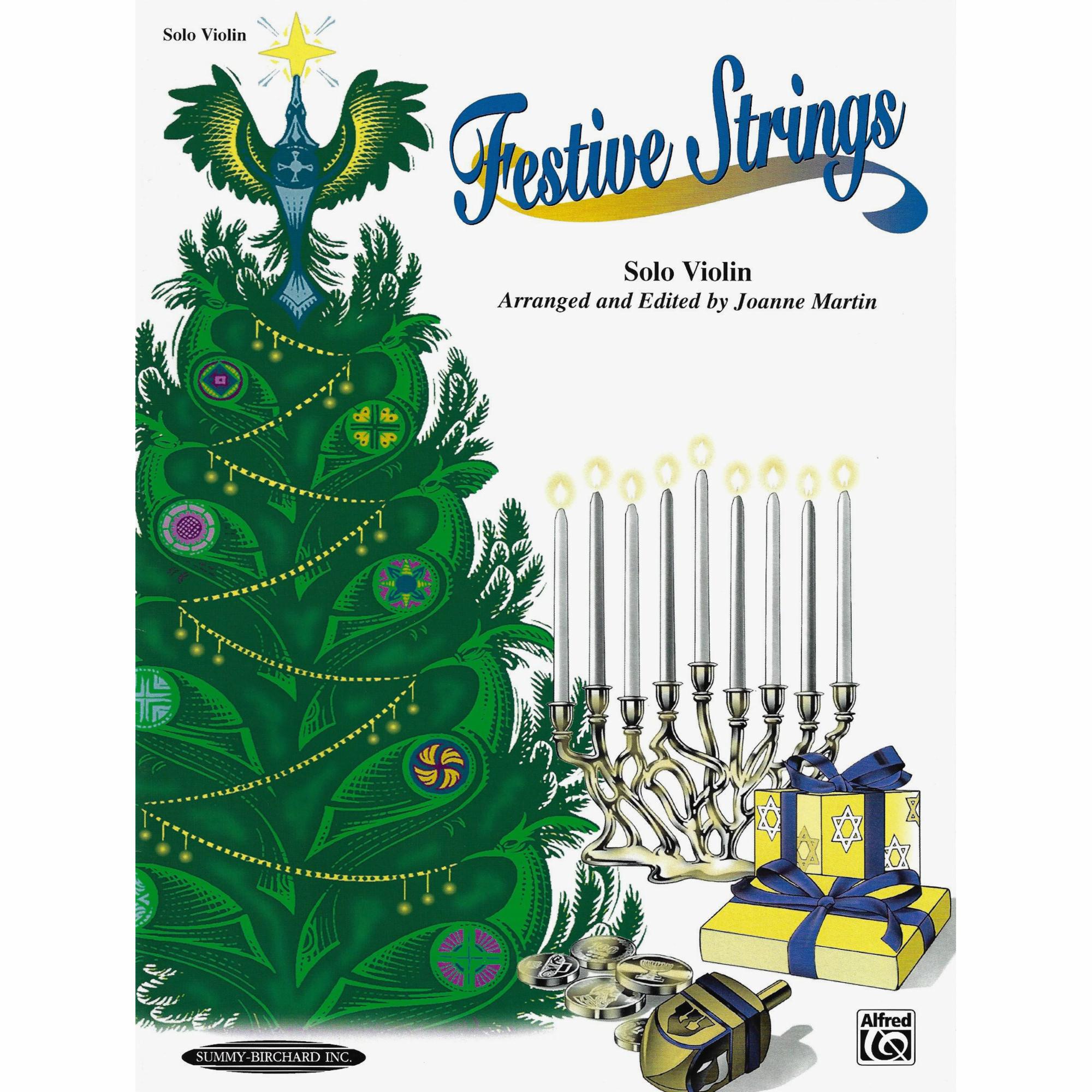 Festive Strings for Violin, Viola, or Cello and Piano