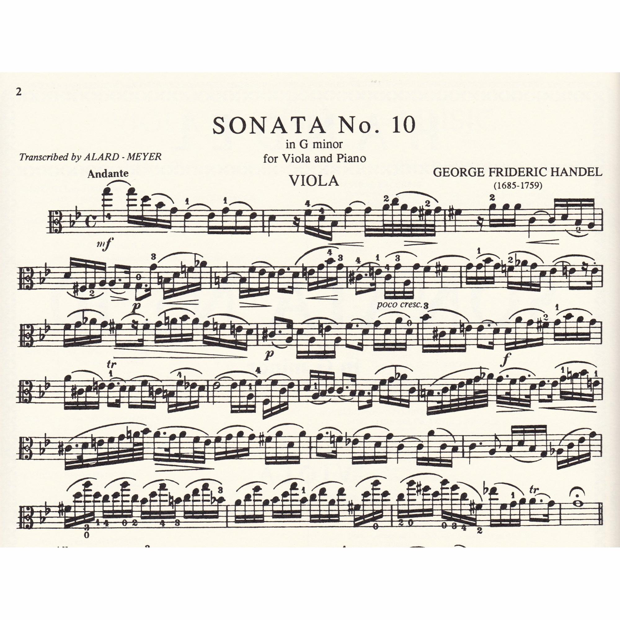 Sample: Viola Part