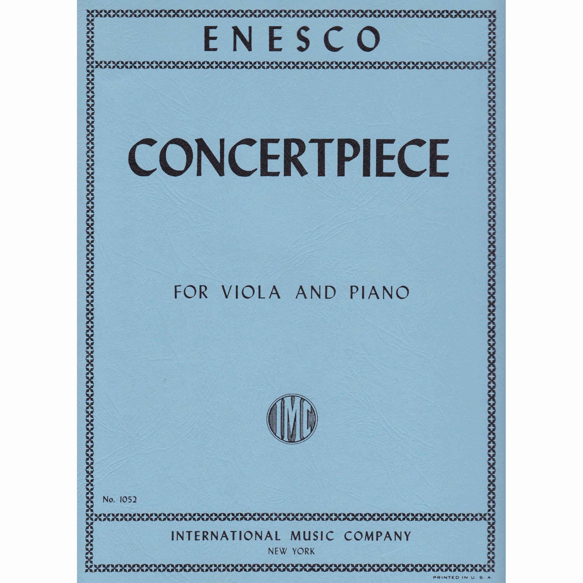 Enesco -- Concertpiece for Viola and Piano