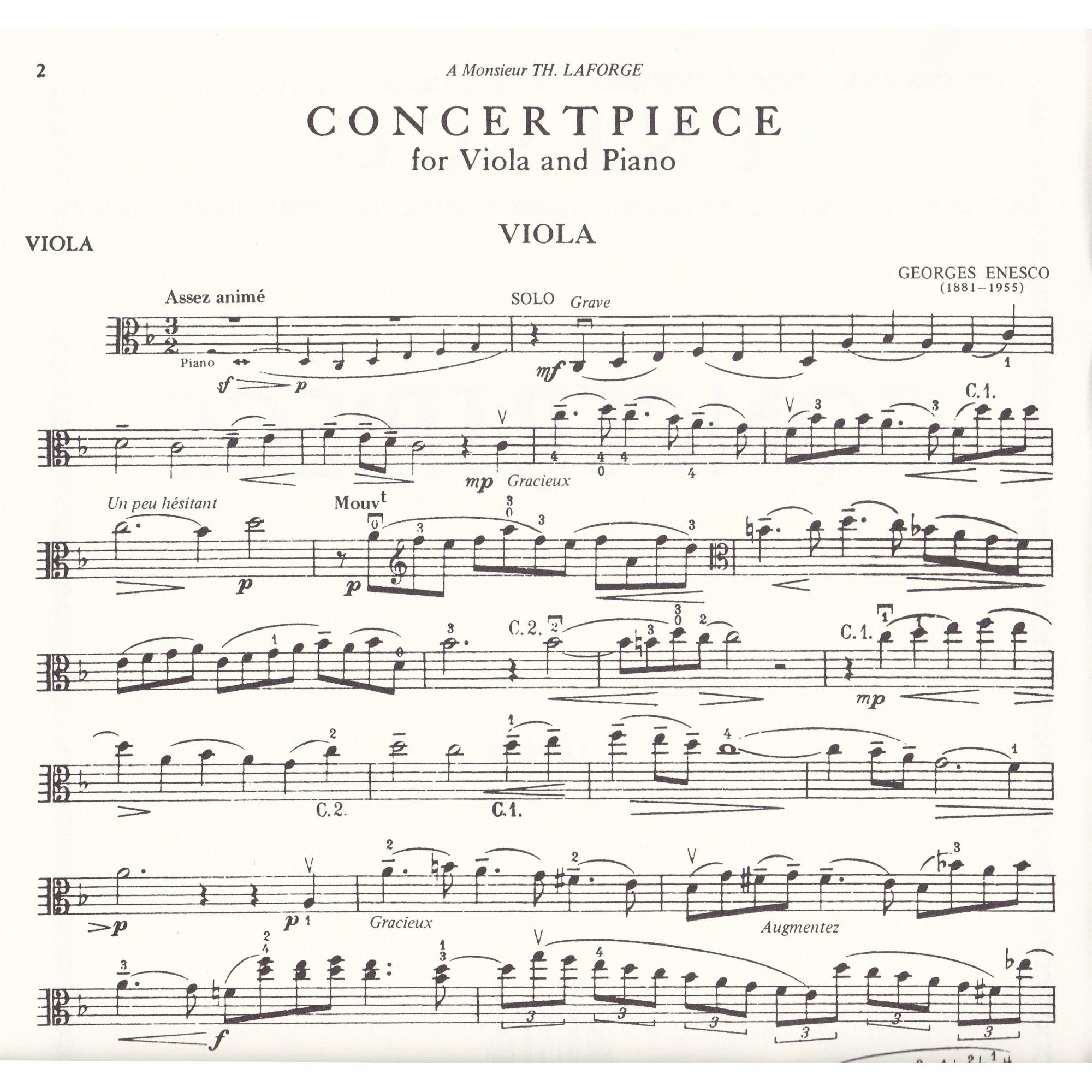 Sample: Viola Part