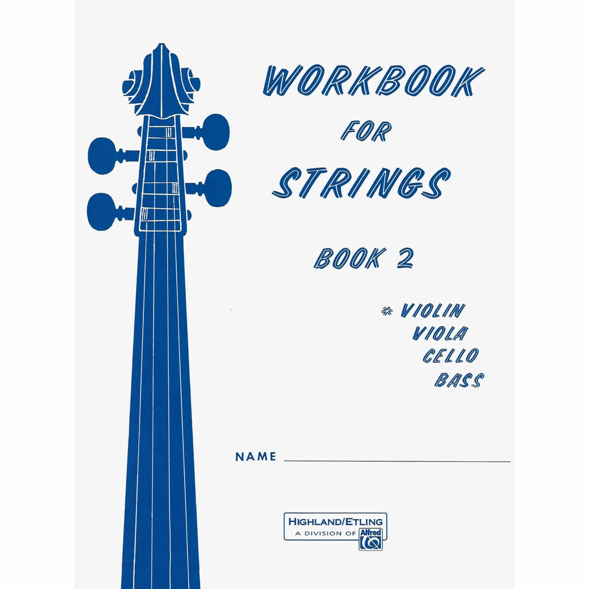 Workbook for Strings, Book 2