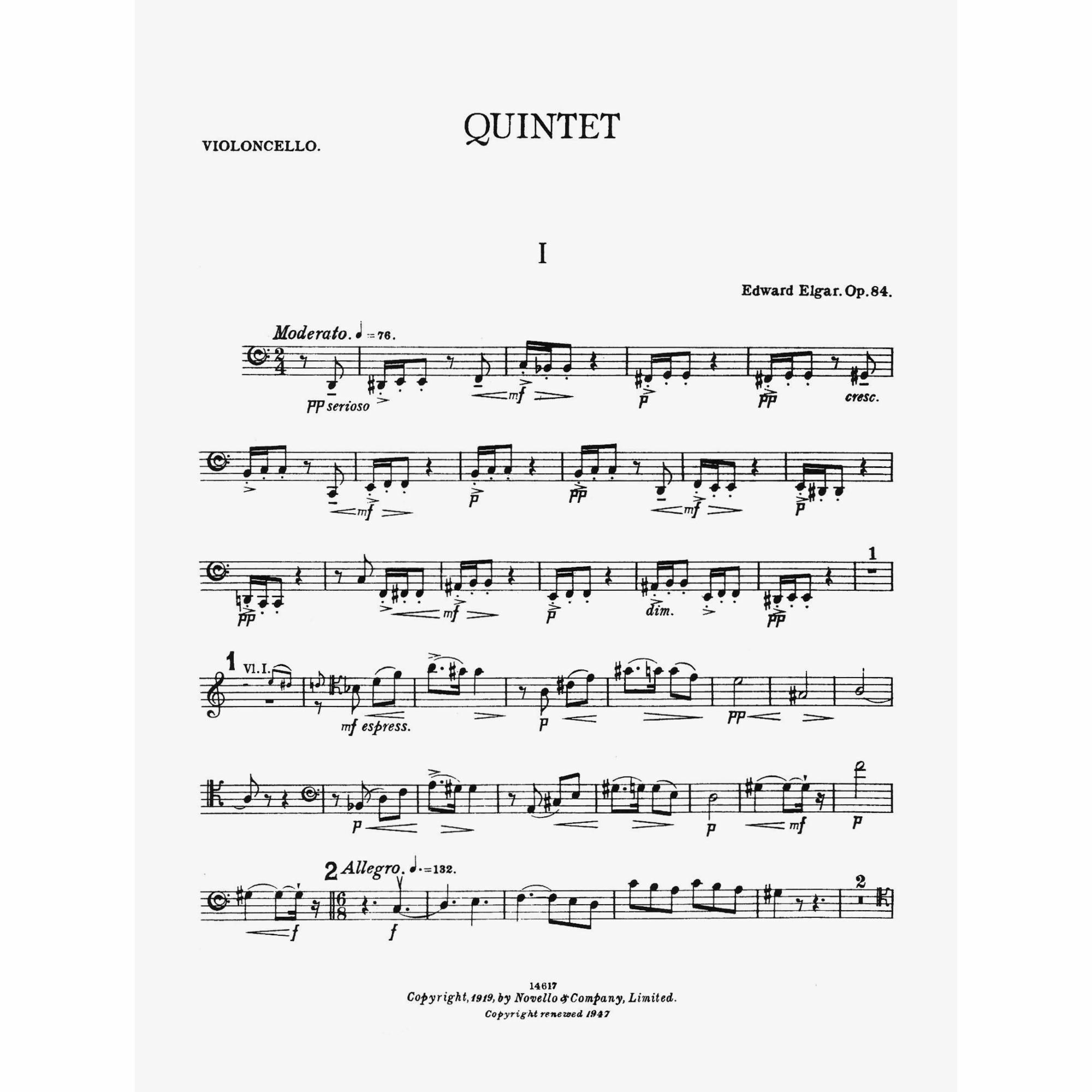 Sample: Cello (Pg. 1)