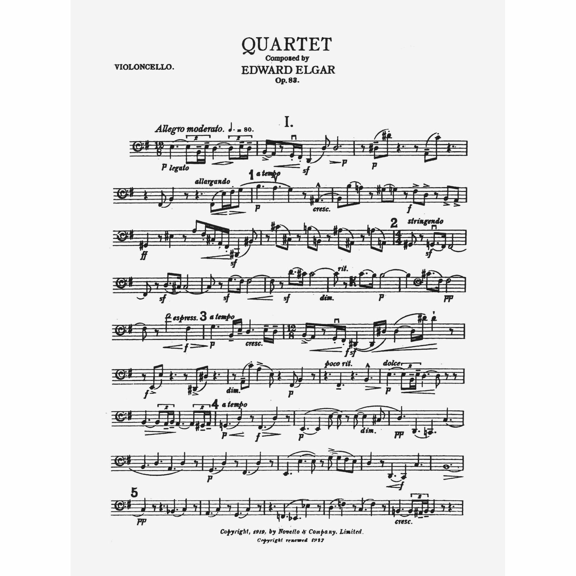 Sample: Cello (Pg. 1)