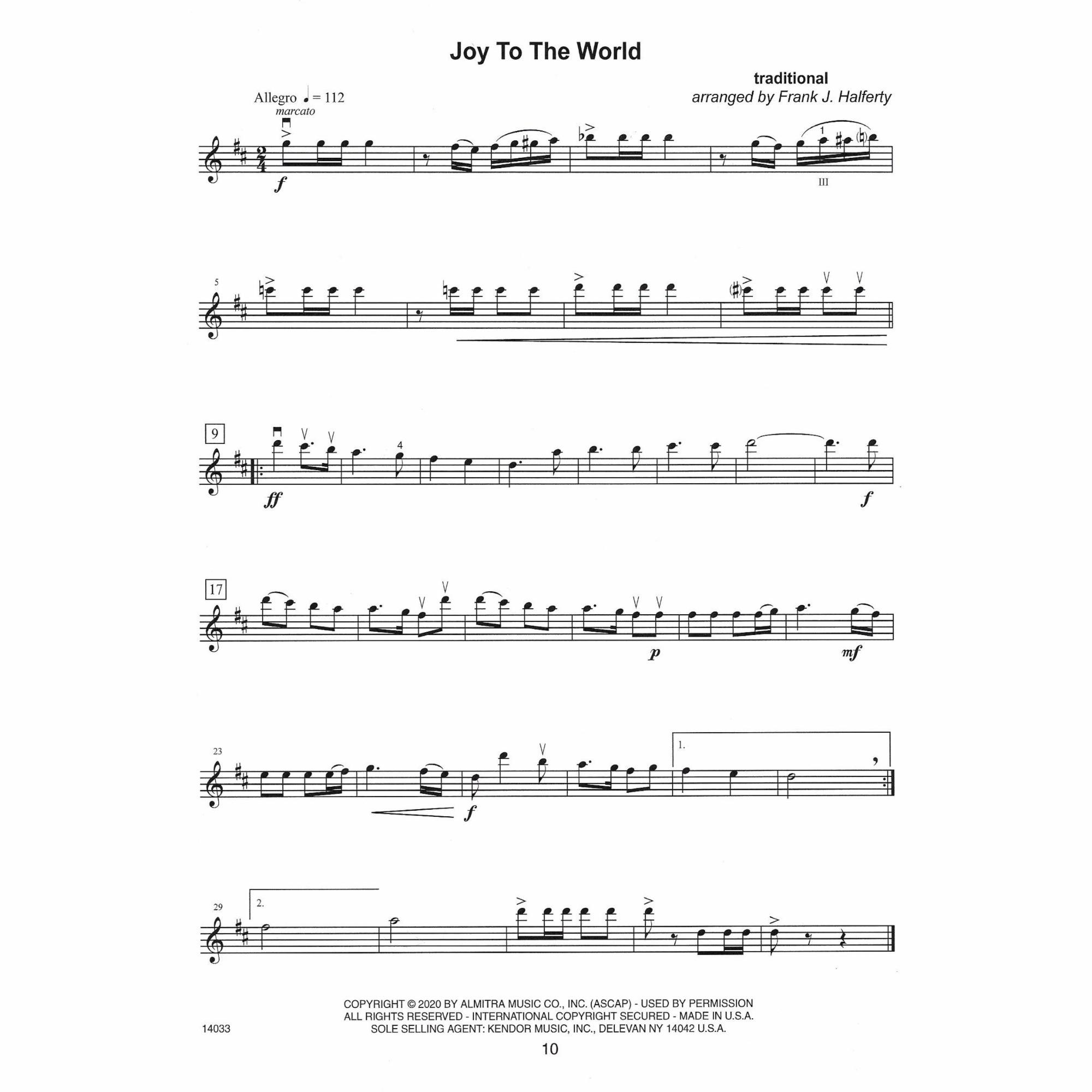 Sample: Violin (Pg. 10)