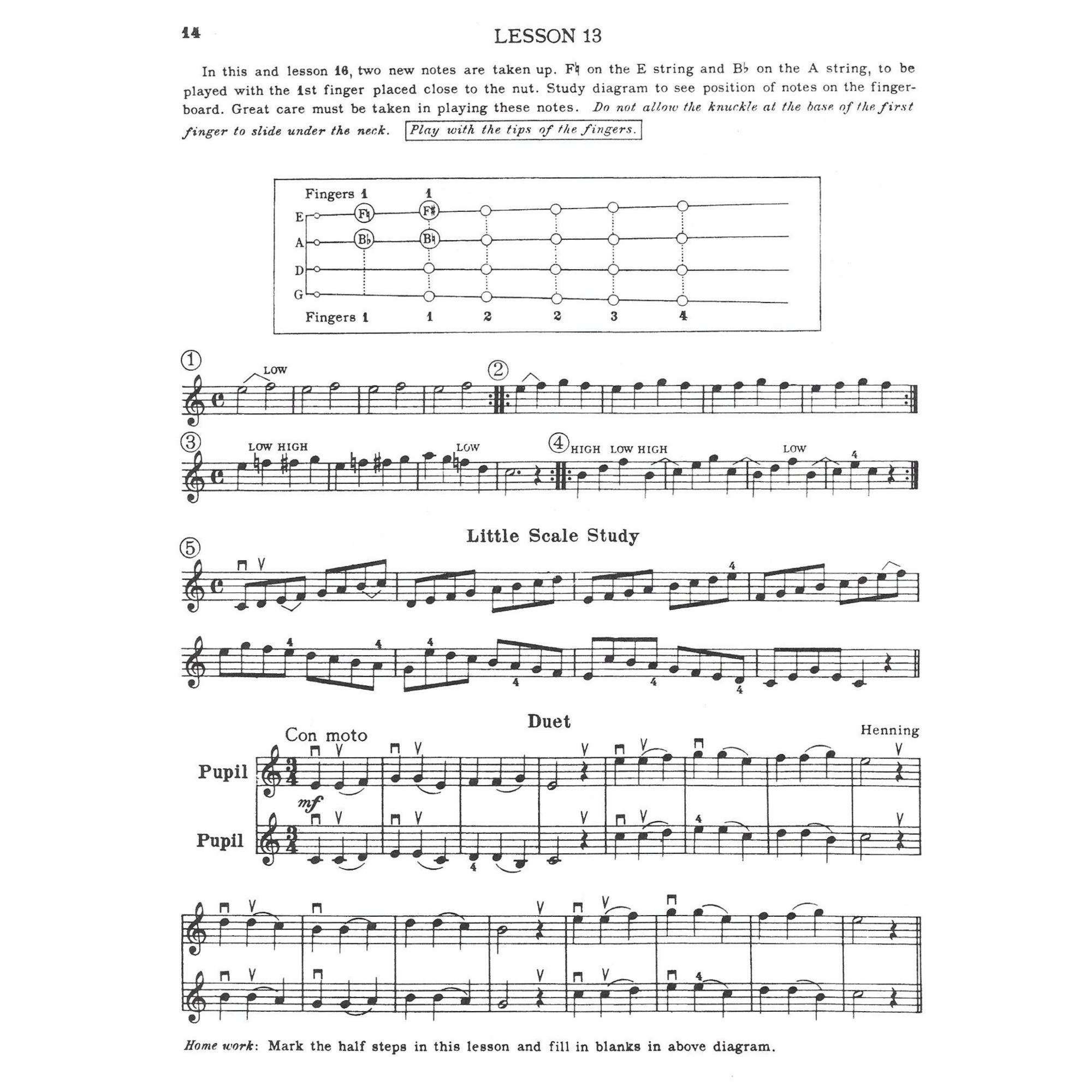 Sample: Violin (Pg. 14)