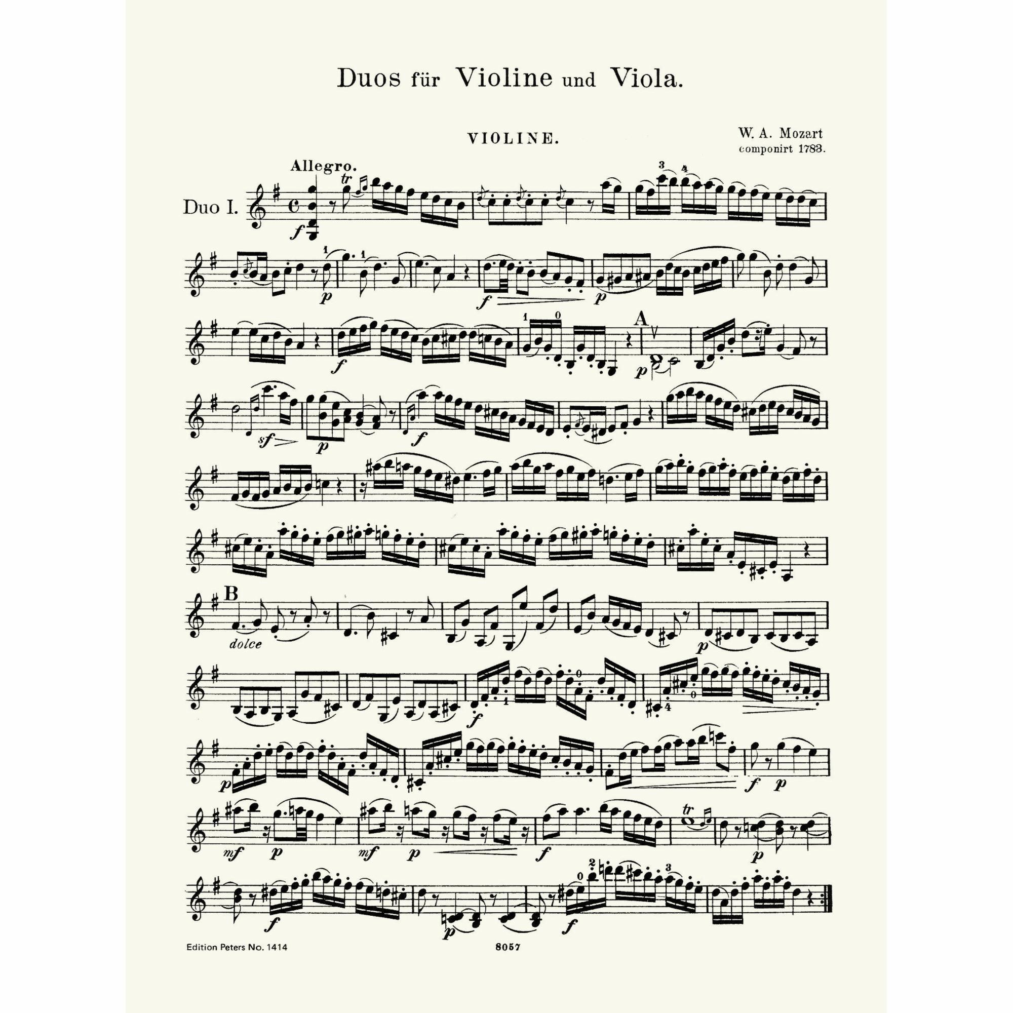 Sample: Violin (Pg. 3)