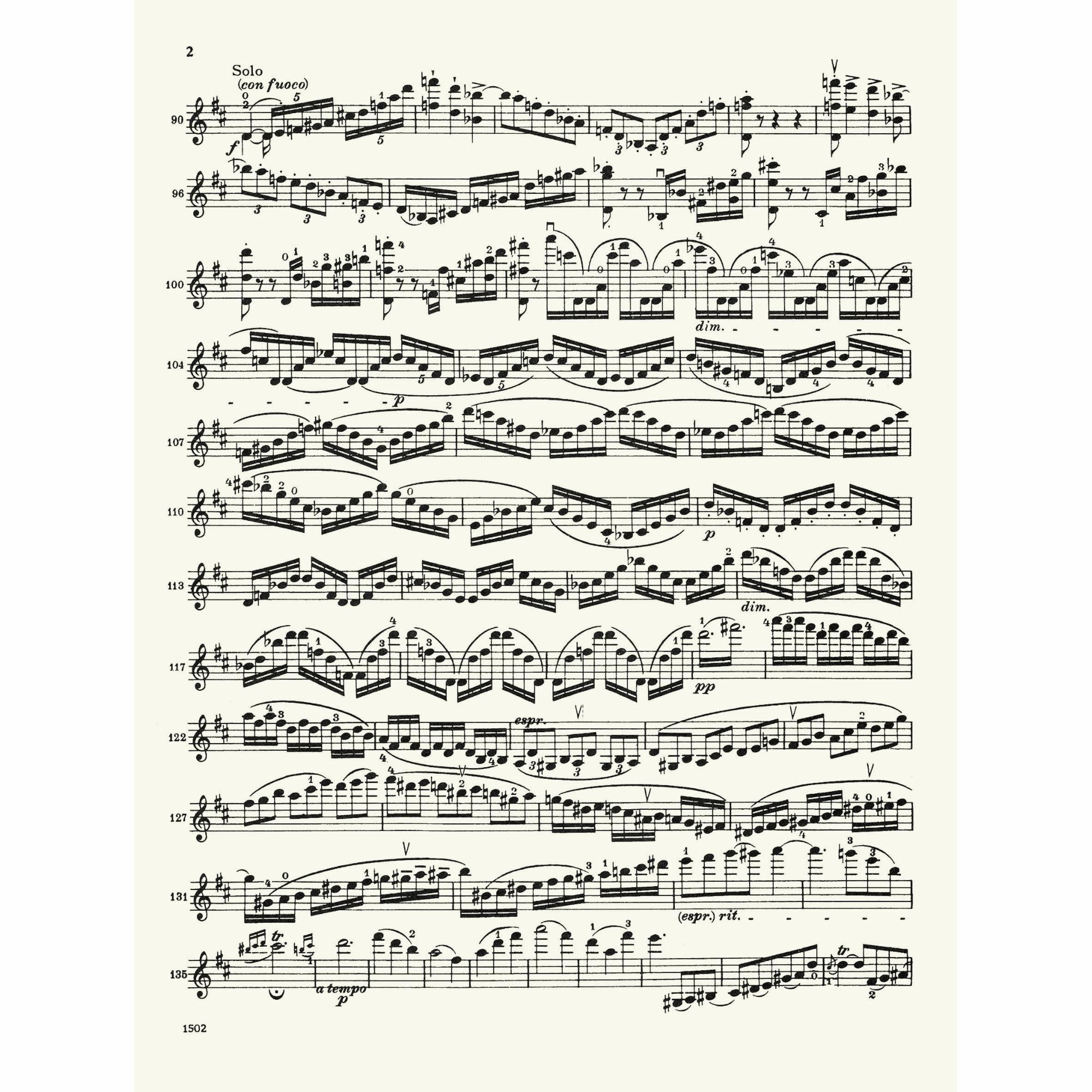 Sample: Violin (Pg. 2)