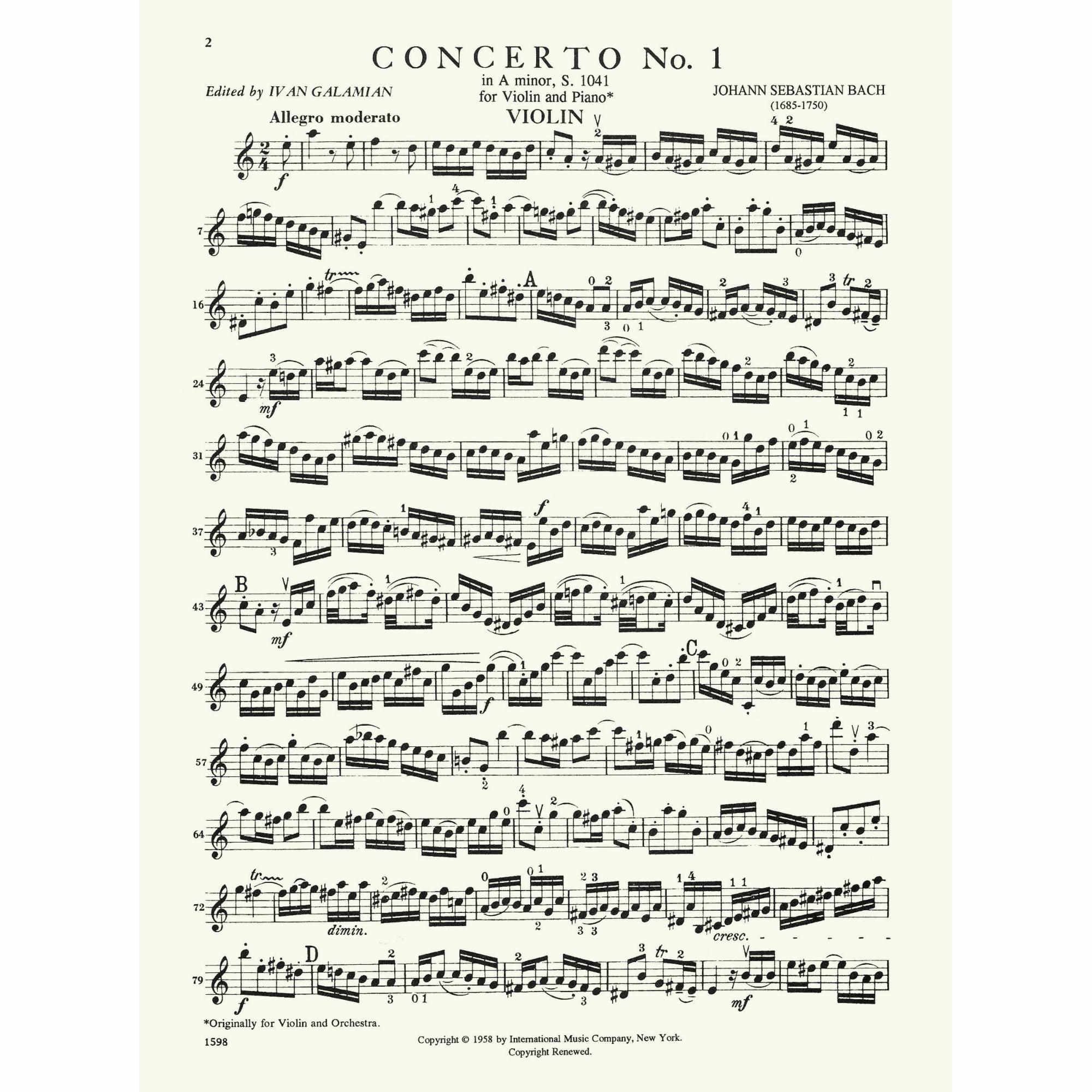 Sample: Violin (Pg. 2)